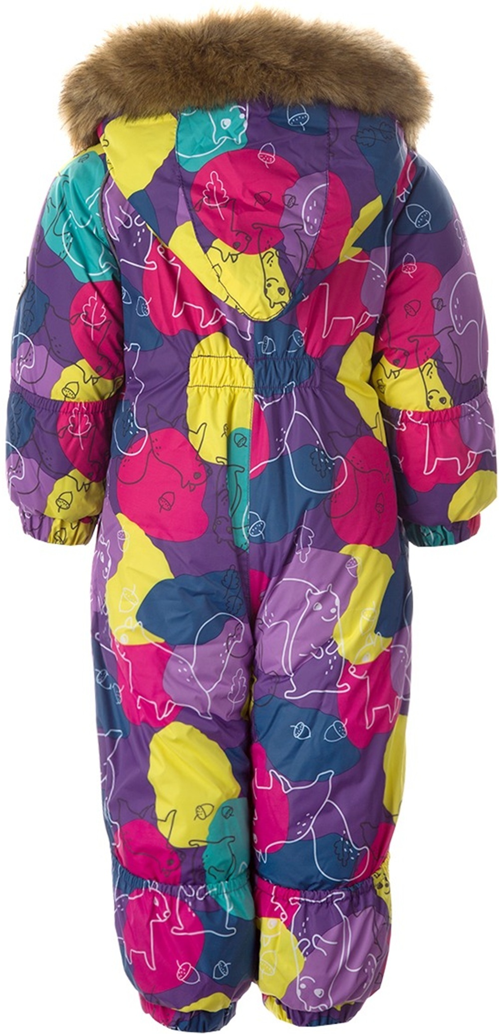 Комбинезон зимний для мальчика Huppa Term Keira 31920030-14753 86 см лилoвый фото 2