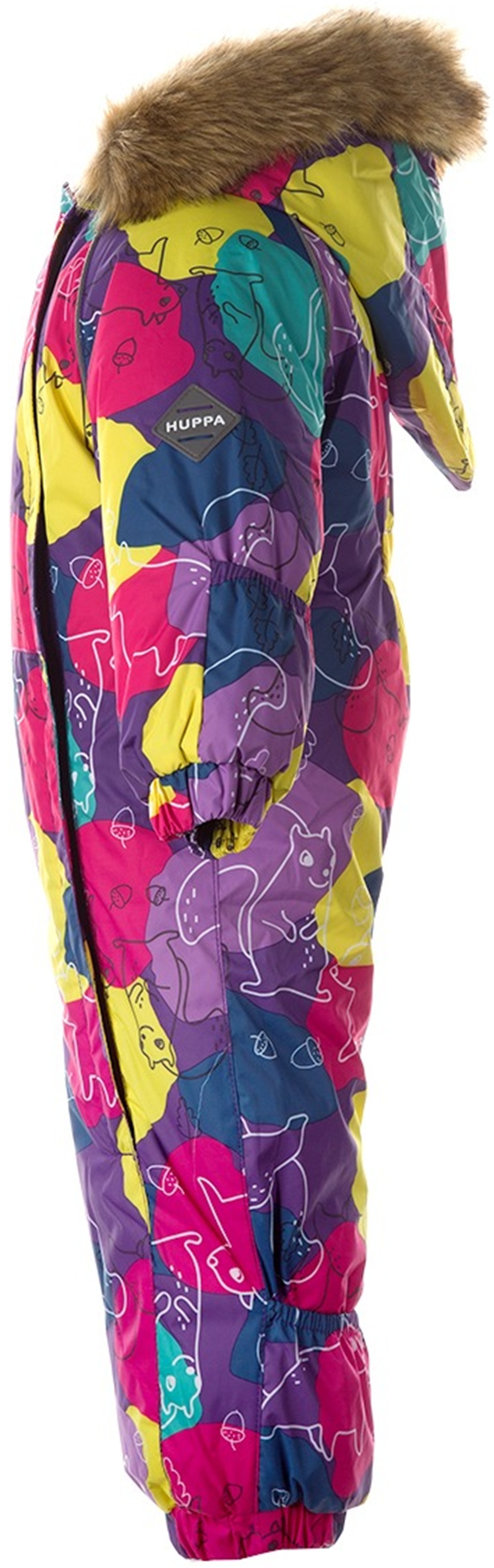 Комбинезон зимний для мальчика Huppa Term Keira 31920030-14753 92 см лилoвый фото 3