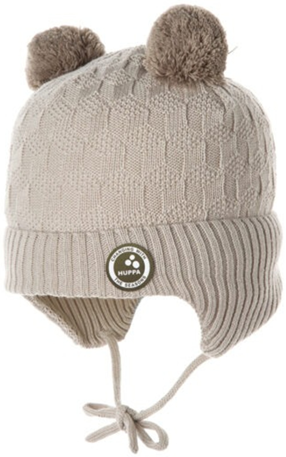 Шапка в’язана зимова Huppa Remy 94370008-00031 XXS бежевийфото2