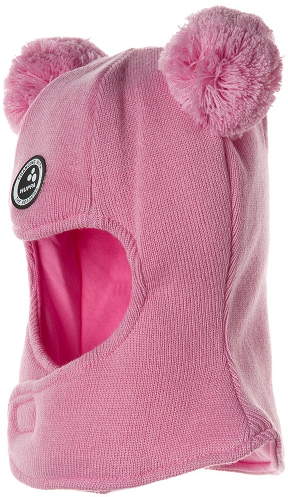Шапка в’язана зимова для дівчинки Huppa Term Charlie 94410008-80003 S світло-рожевийфото2