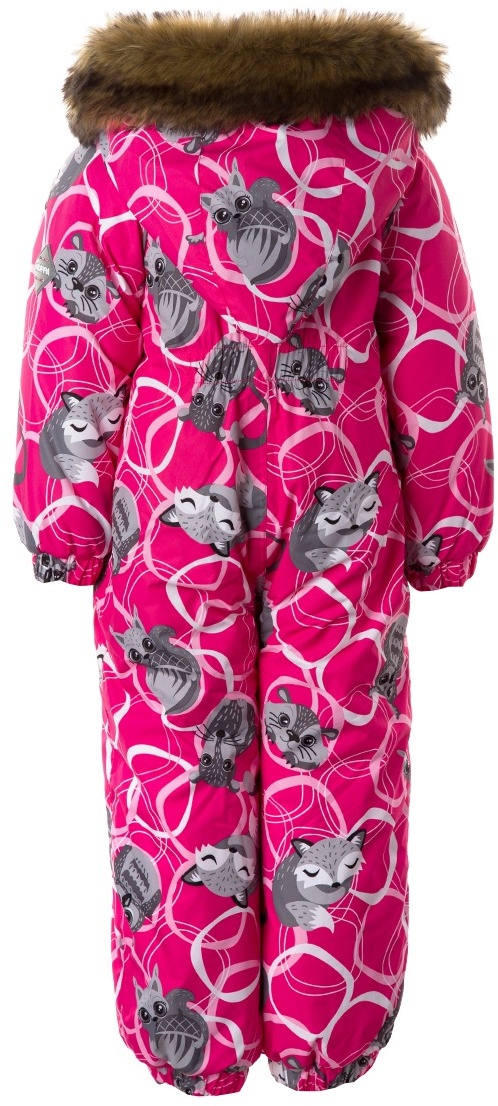 Комбінезон зимовий для дівчат Huppa Term Keira 31920030-23263 80 см фуксіяфото2