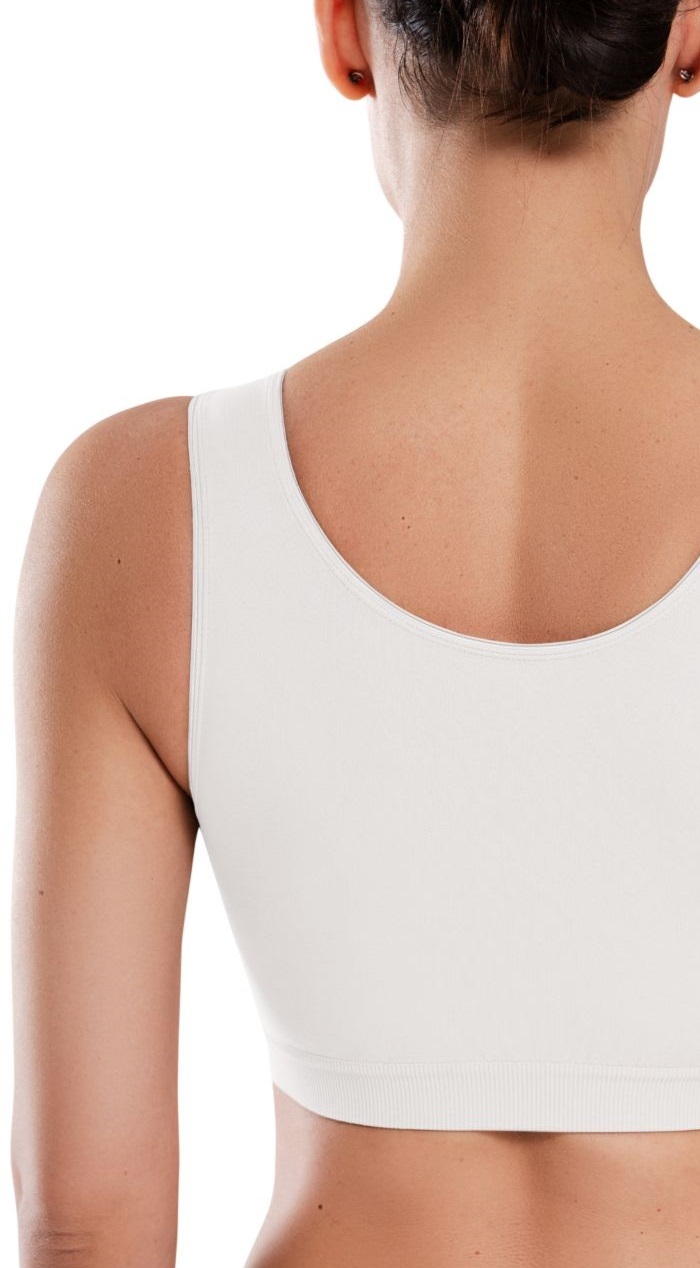 Топ бесшовный Giulia 7551 Tank Top Shine Edge L/XL белый фото 2