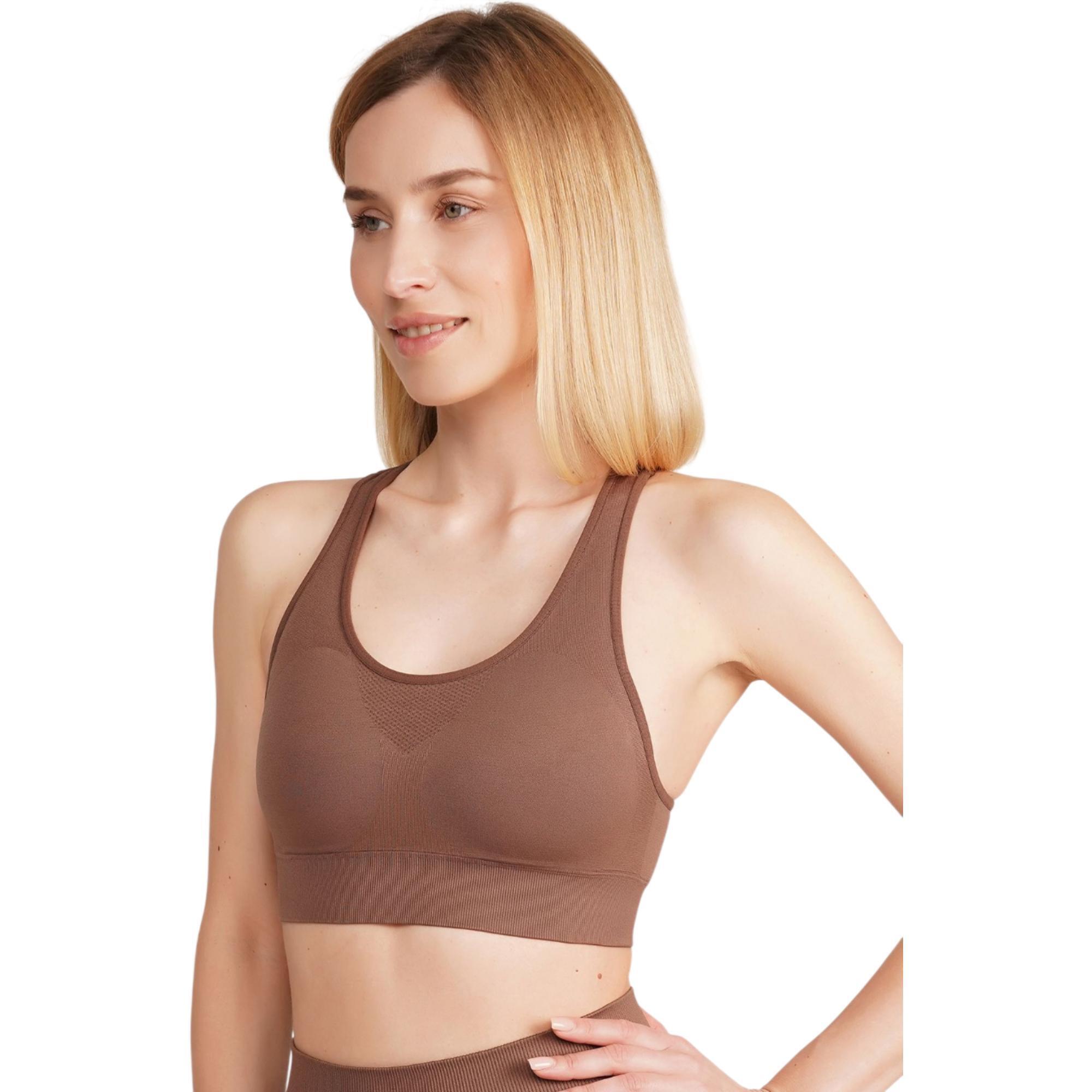 Спортивний топ Giulia 7552 Top Energy 02 L/XL коричневийфото4