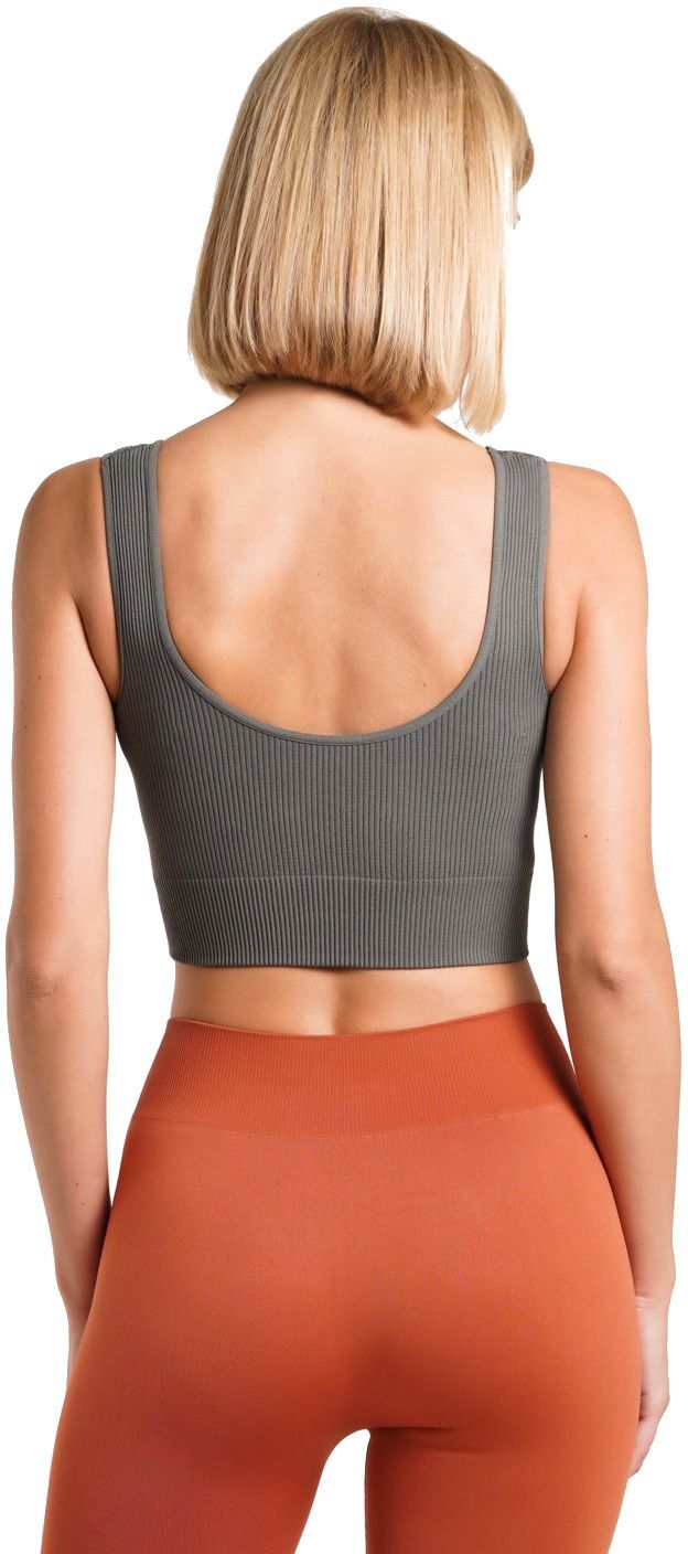 Топ безшовний Giulia 7148 Top Rib L/XL сірийфото2