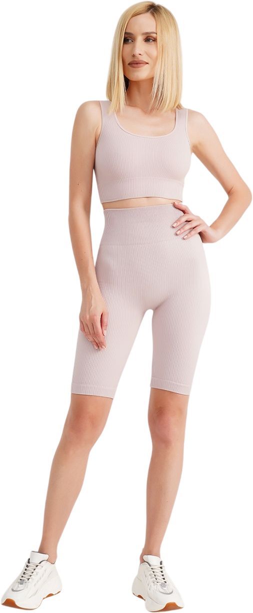 Топ безшовний Giulia 7148 Top Rib L/XL рожевийфото3