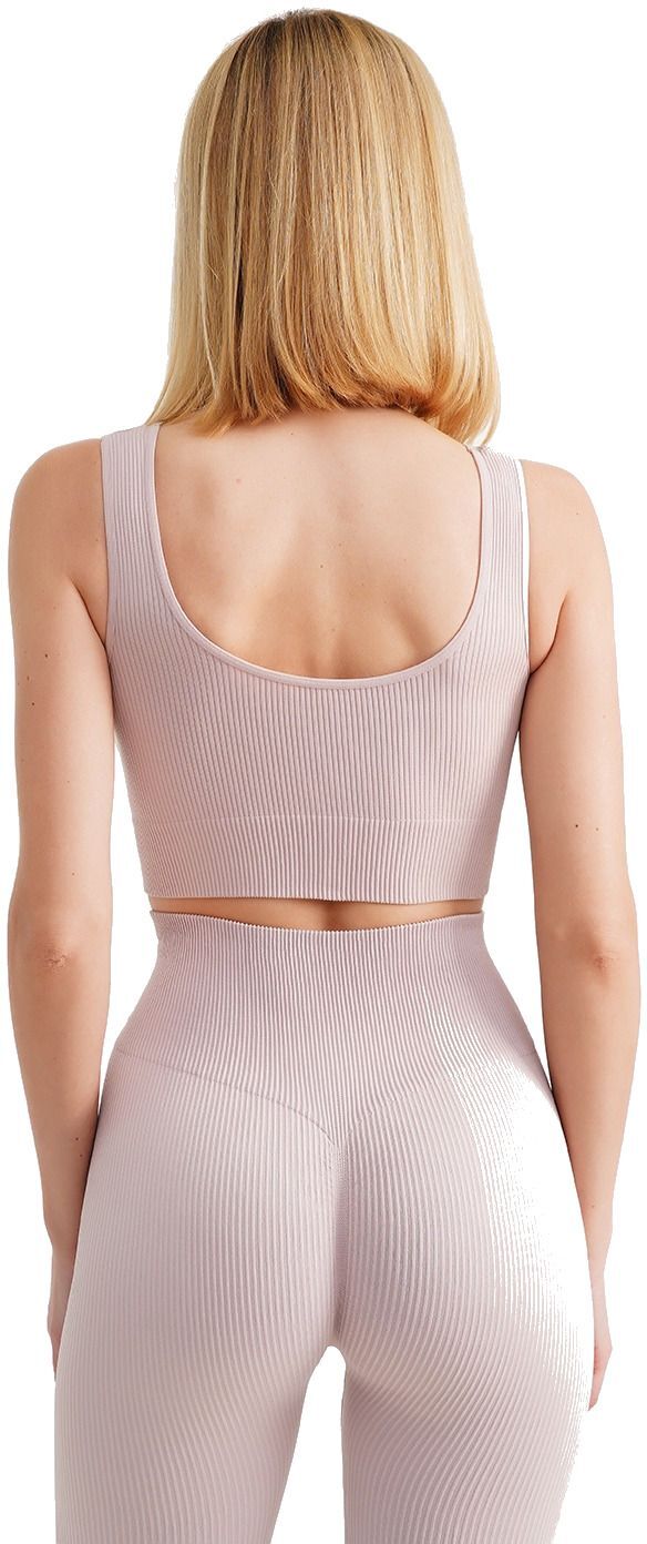 Топ безшовний Giulia 7148 Top Rib L/XL рожевийфото2