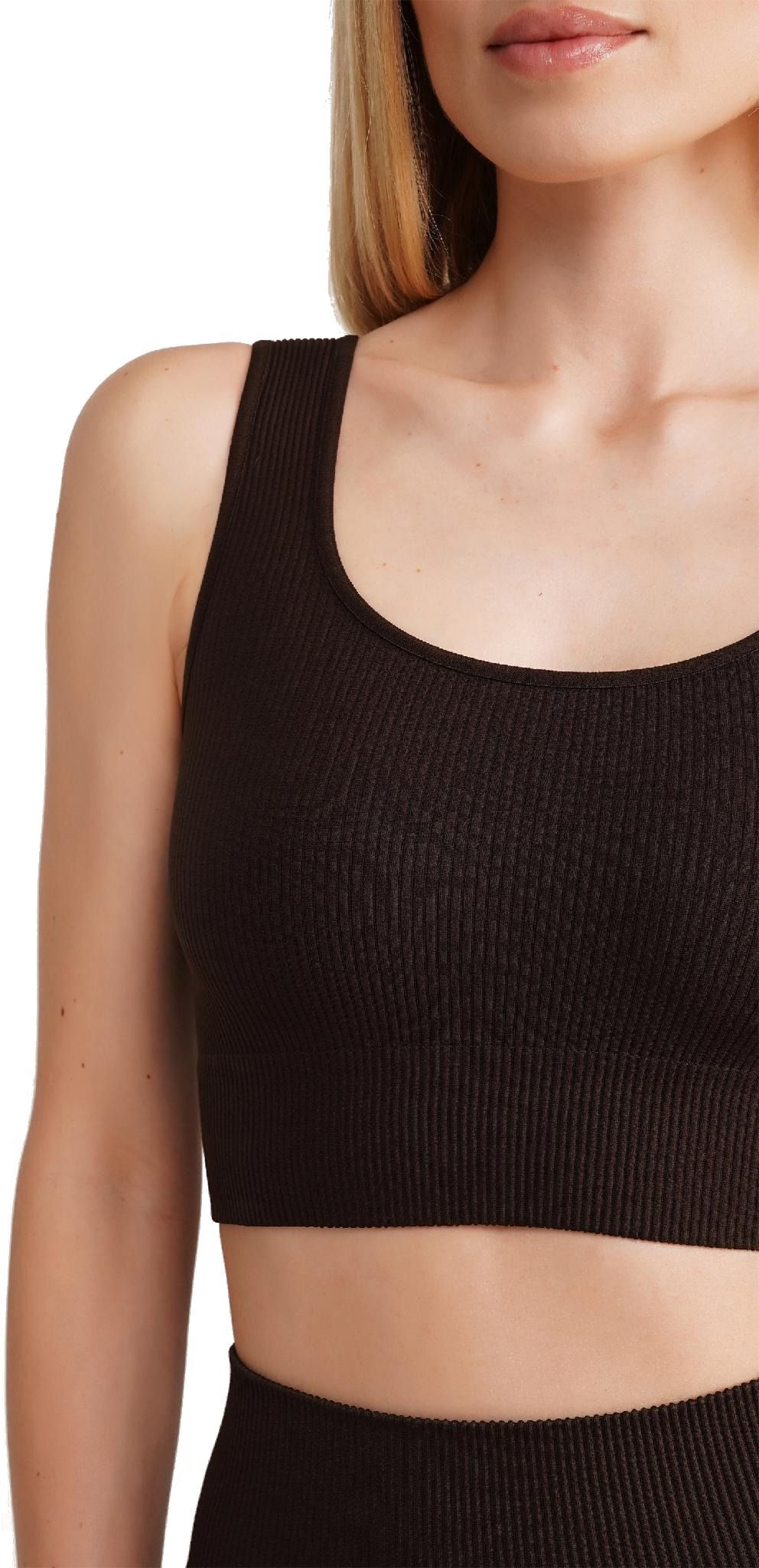 Топ безшовний Giulia 7148 Top Rib L/XL шоколаднийфото4