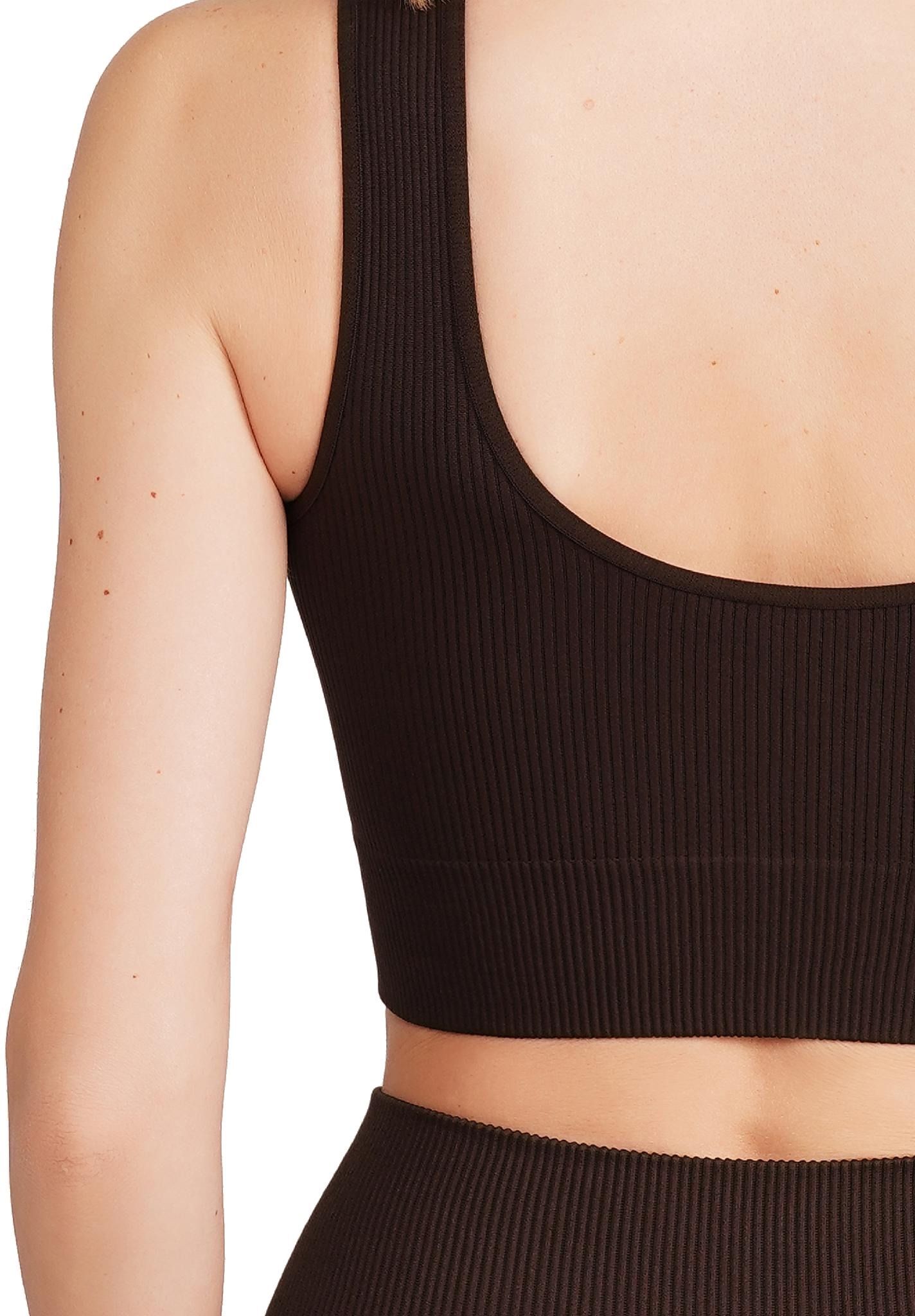 Топ безшовний Giulia 7148 Top Rib L/XL шоколаднийфото5