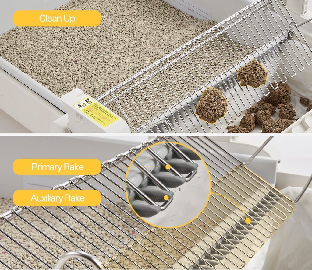 Умный самоочищающийся туалет для кошек UBPet (UCAT_C30) фото 11