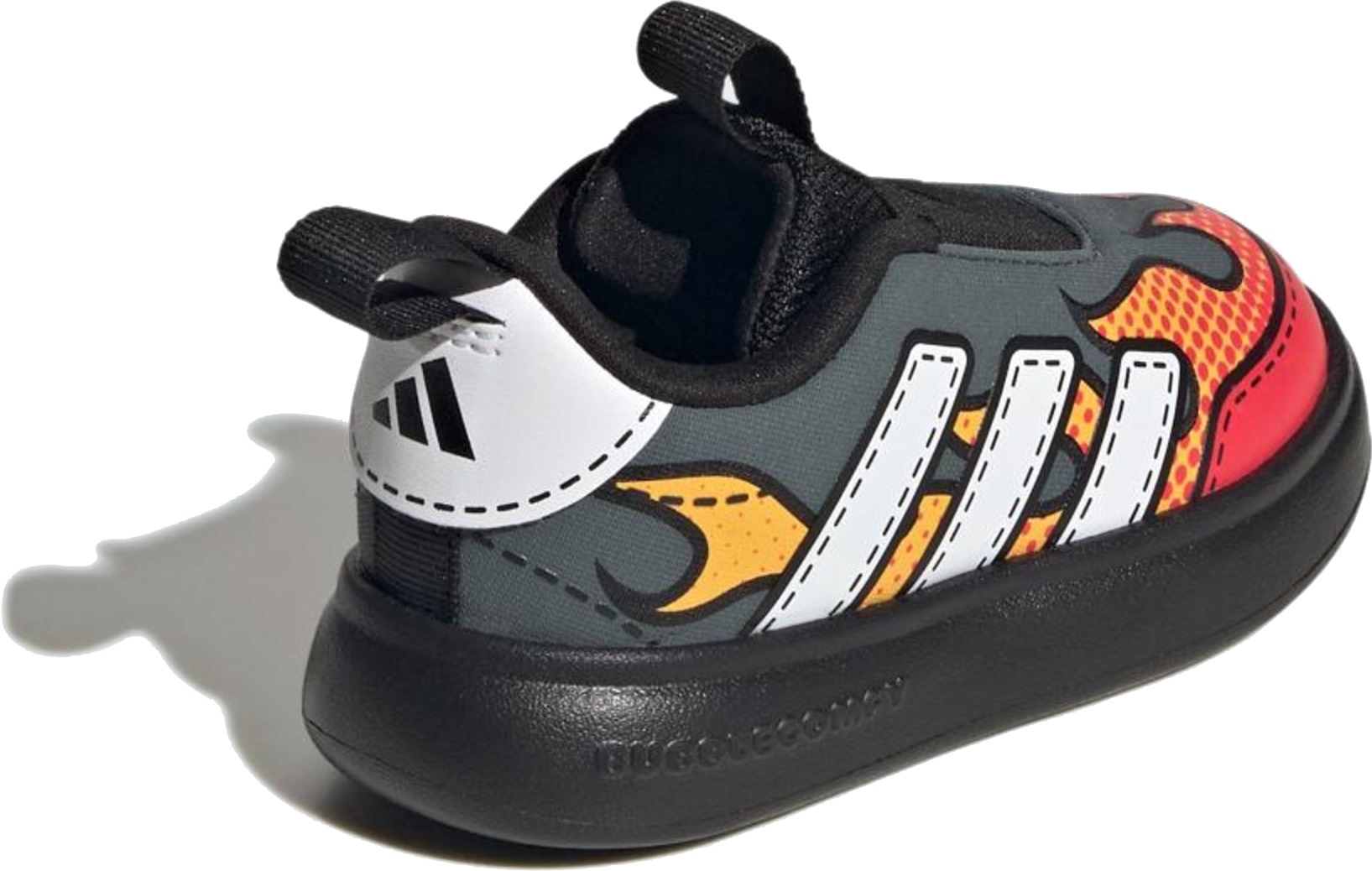 Слипоны детские Adidas Bubblecomic I HP3642 26 (8.5K UK) серые фото 5