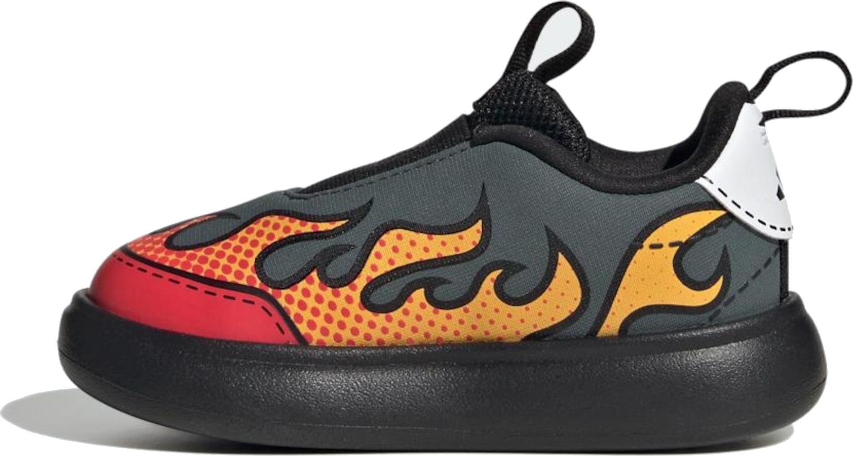 Сліпони дитячі Adidas Bubblecomic I HP3642 25 (7.5K UK) сірі фото3