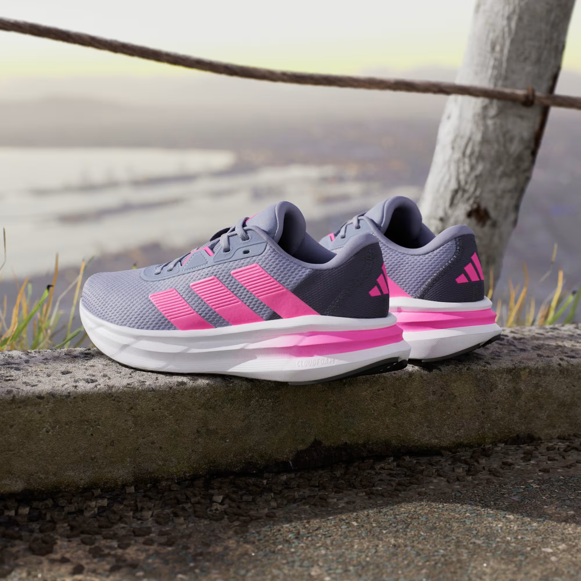 Кроссовки женские Adidas Galaxy 7 W JQ2608 40 2/3 (7 UK) серые фото 