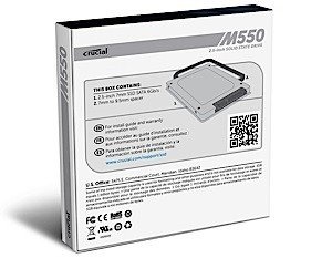  SSD накопичувач CRUCIAL M550 128GB 2.5" SATAIII (CT128M550SSD1) фото2