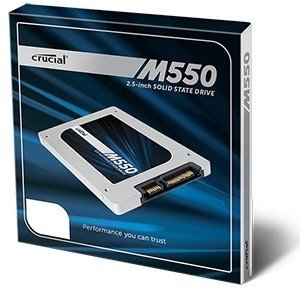  SSD накопичувач CRUCIAL M550 128GB 2.5" SATAIII (CT128M550SSD1) фото3