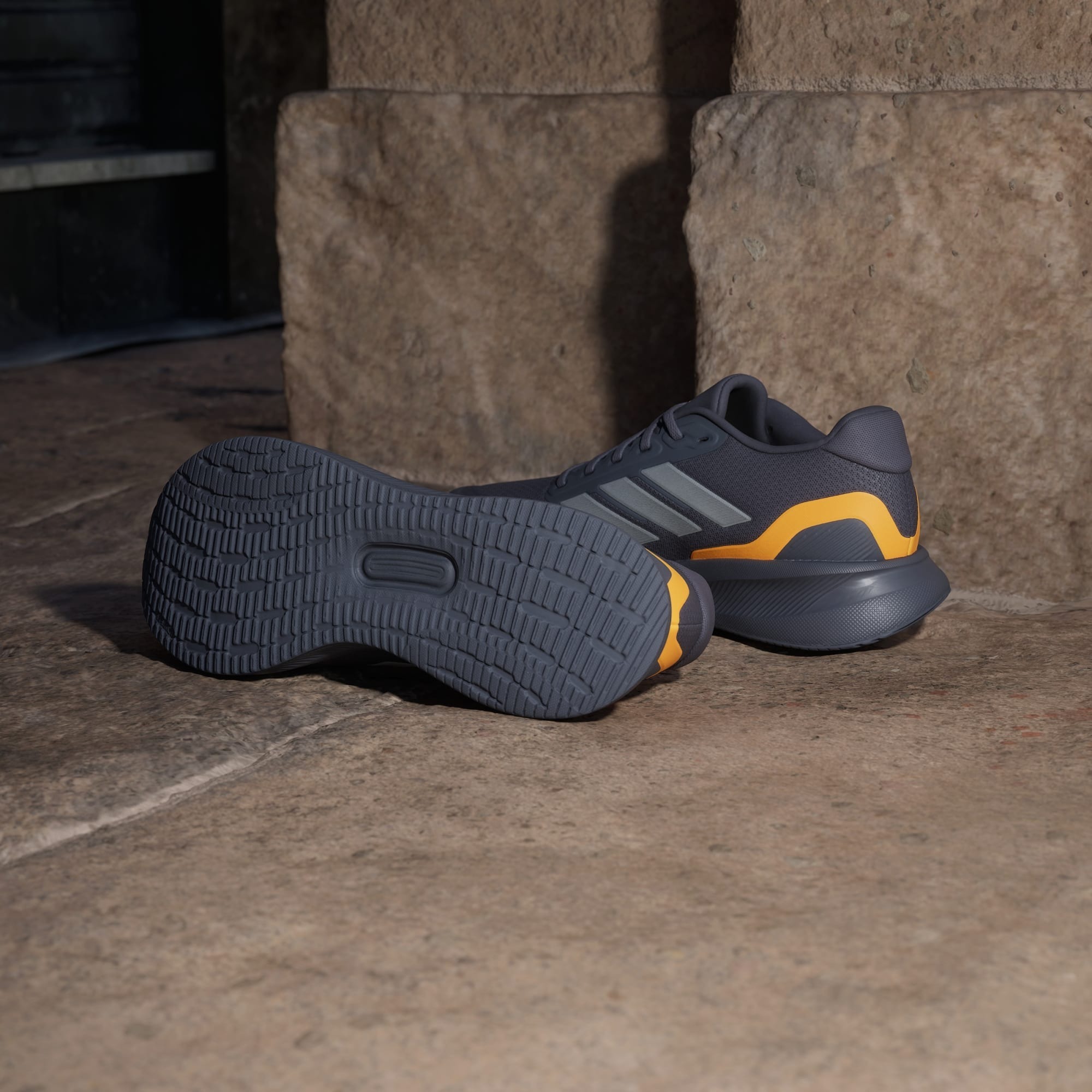 Кроссовки мужские Adidas Runfalcon 5 JQ6979 46 (11 UK) темно-синие фото 