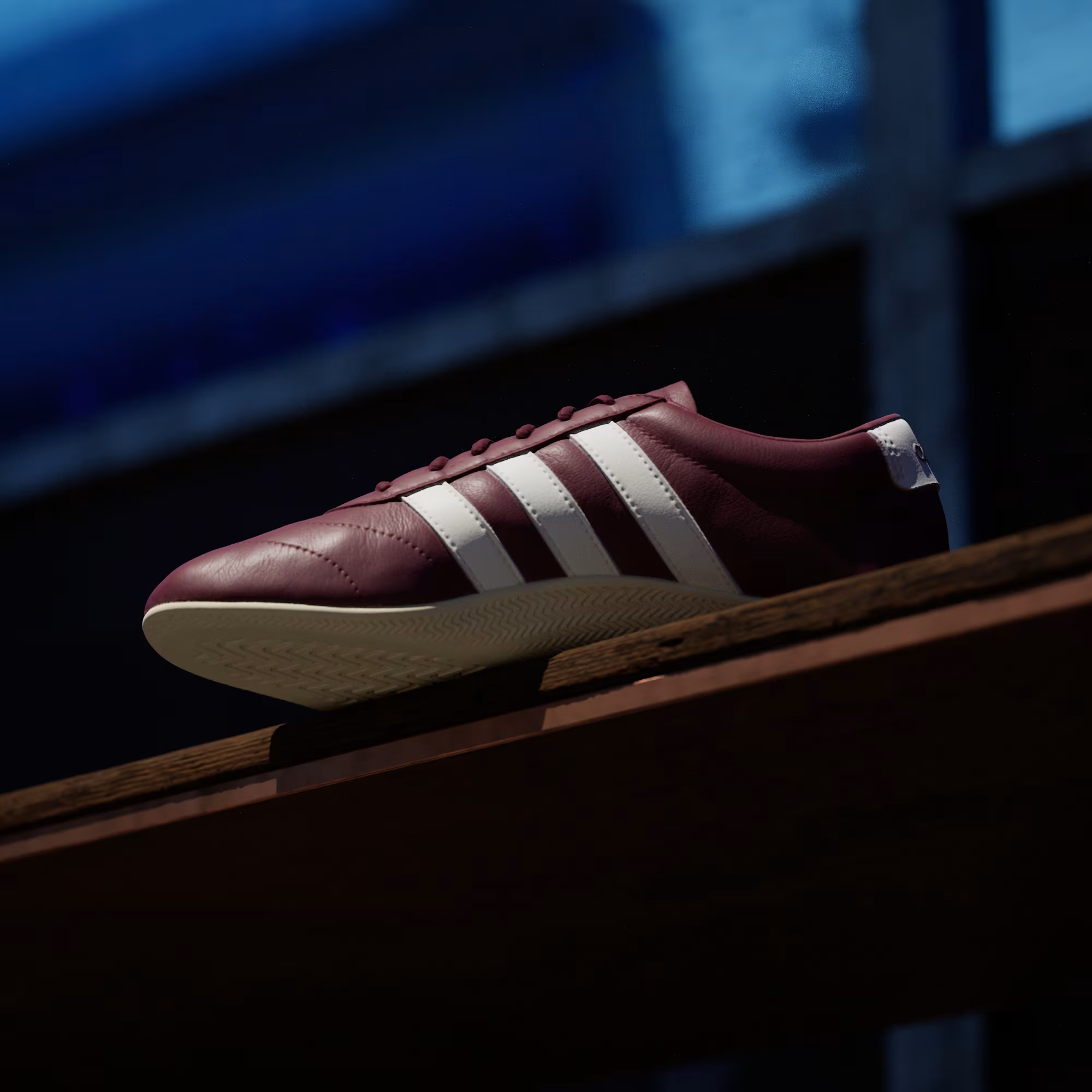 Кеды женские Adidas Grand Court Lo JQ7242 40 (6.5 UK) бордовые фото 