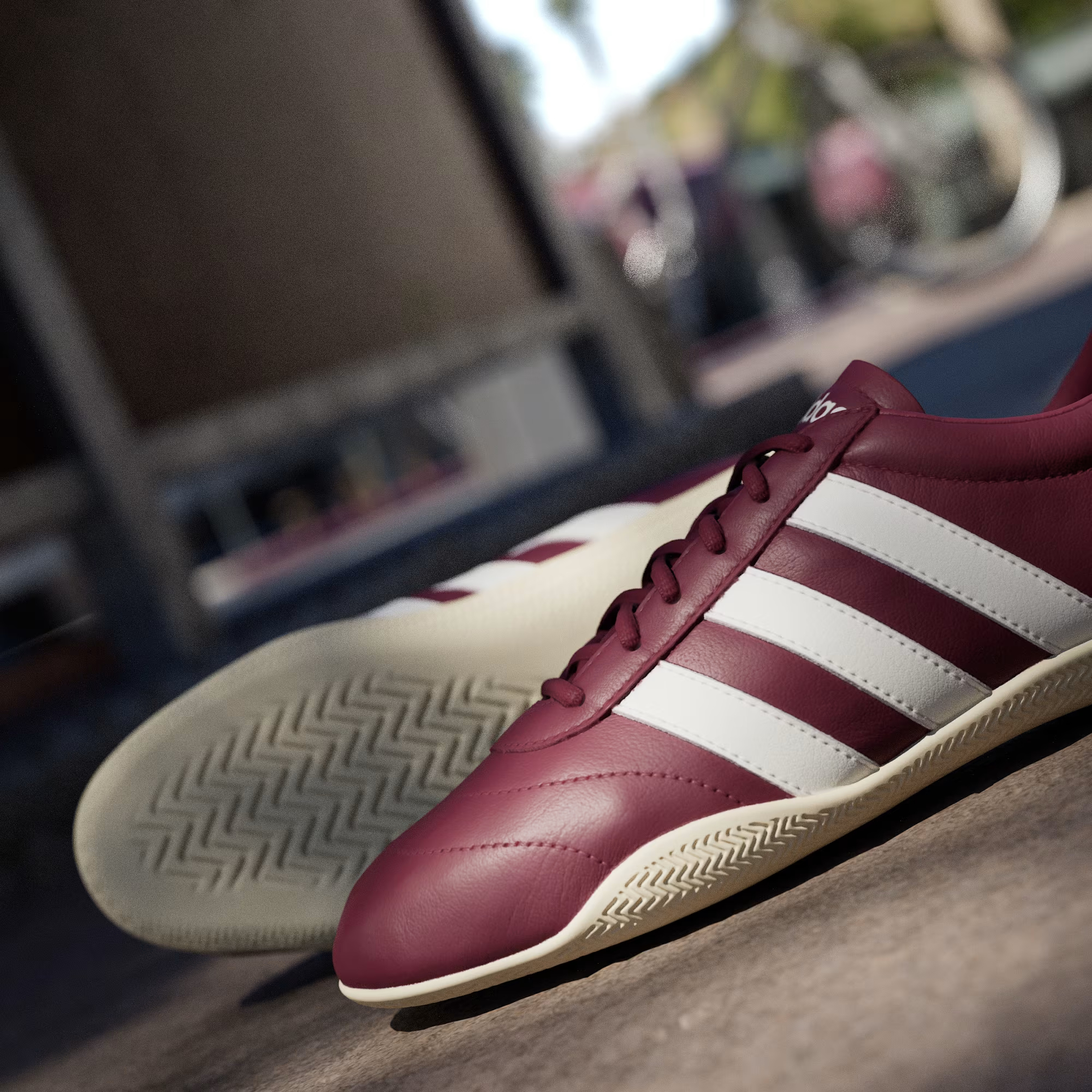 Кеды женские Adidas Grand Court Lo JQ7242 39 1/3 (6 UK) бордовые фото 15