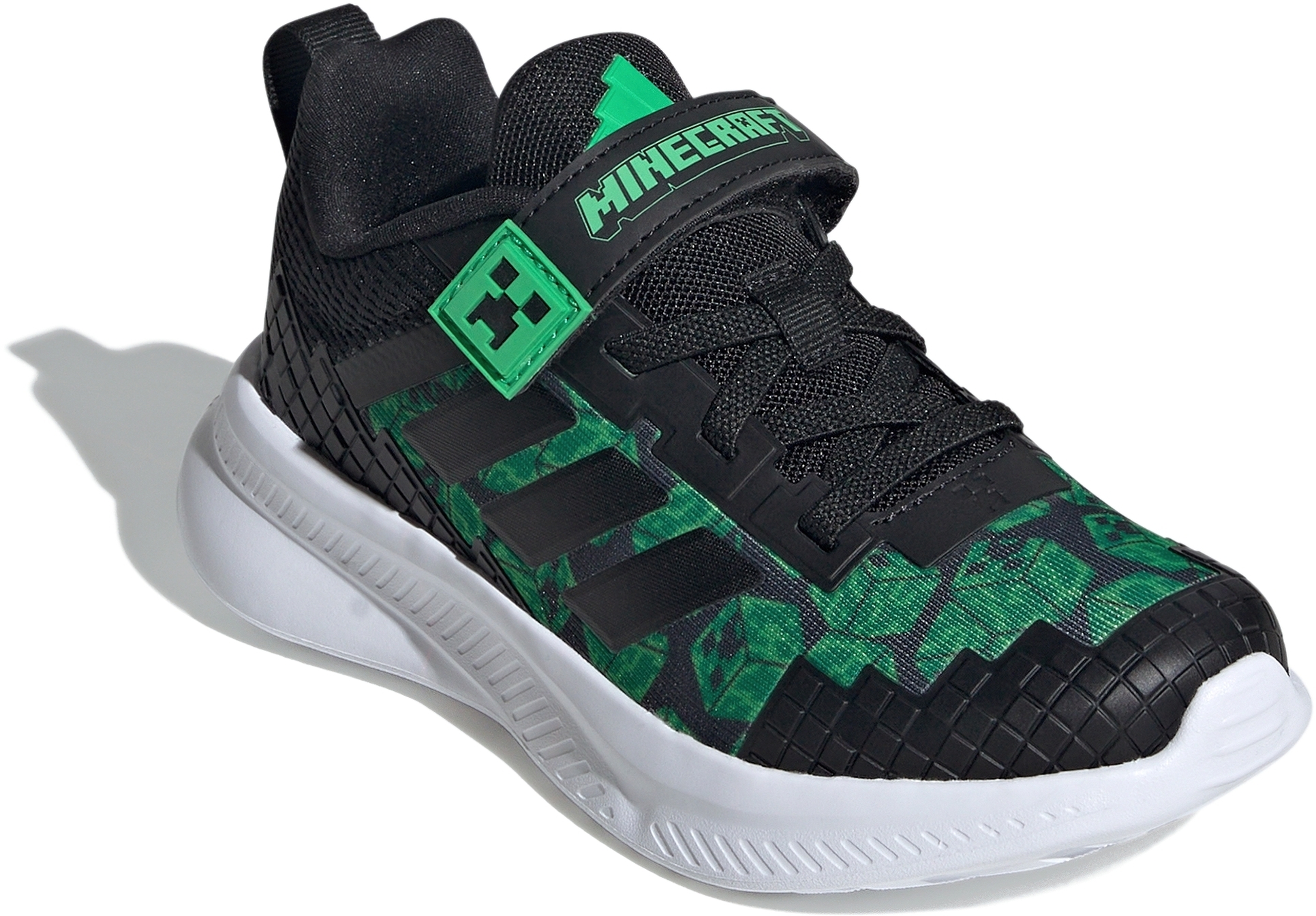 Кросівки дитячі Adidas Minecraft Fortarun El C JR1943 31 (12.5K UK) чорніфото4
