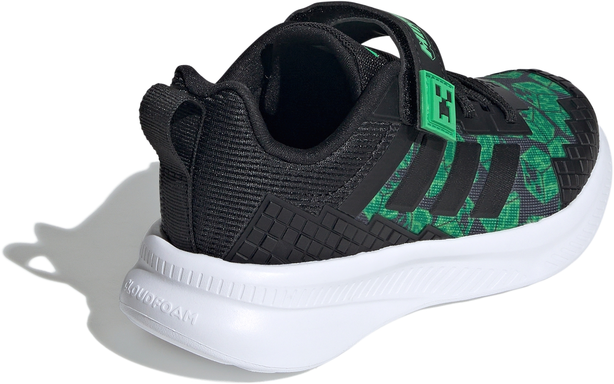 Кросівки дитячі Adidas Minecraft Fortarun El C JR1943 29 (11K UK) чорніфото5