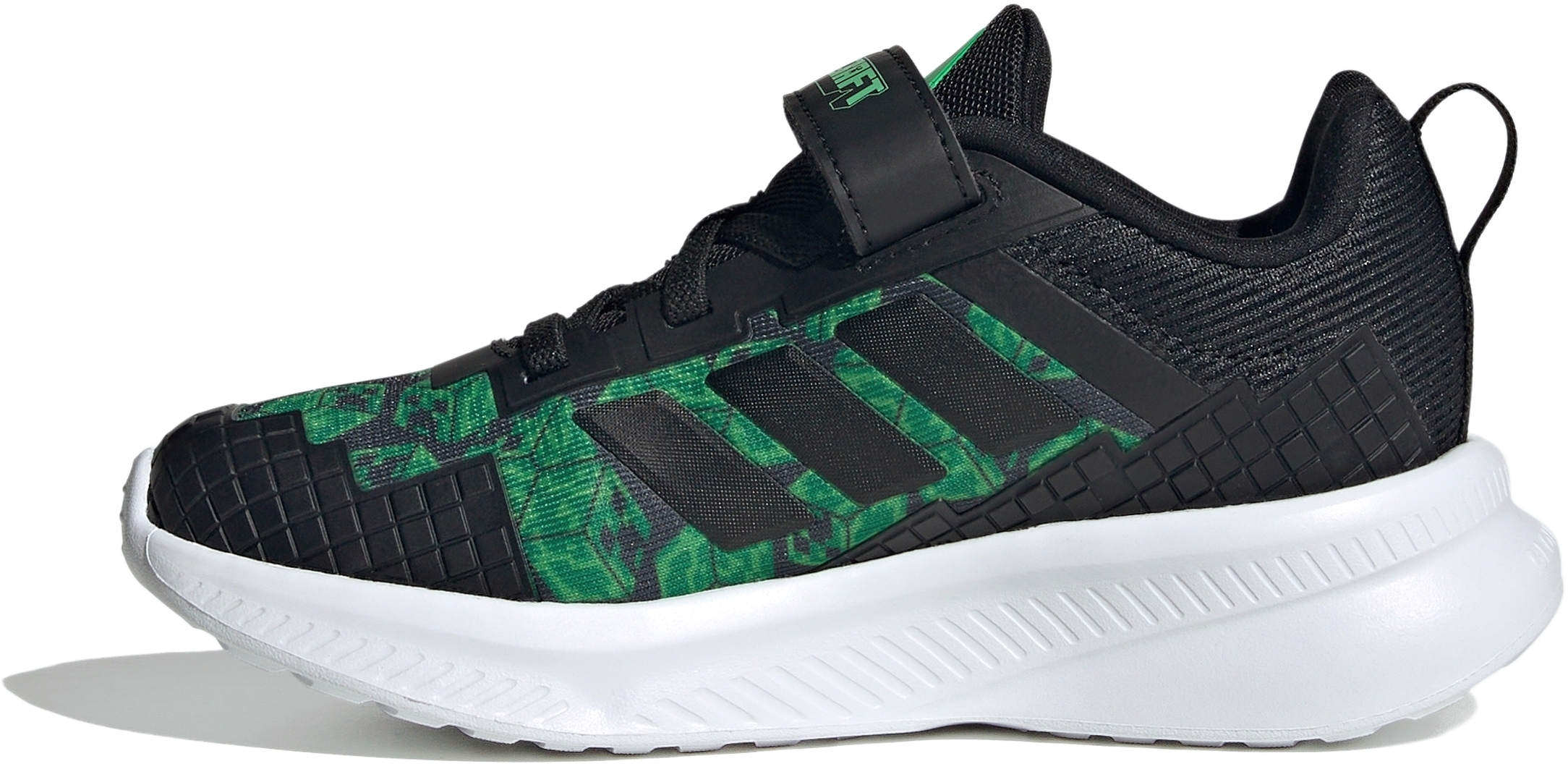 Кросівки дитячі Adidas Minecraft Fortarun El C JR1943 28.5 (10.5K UK) чорніфото