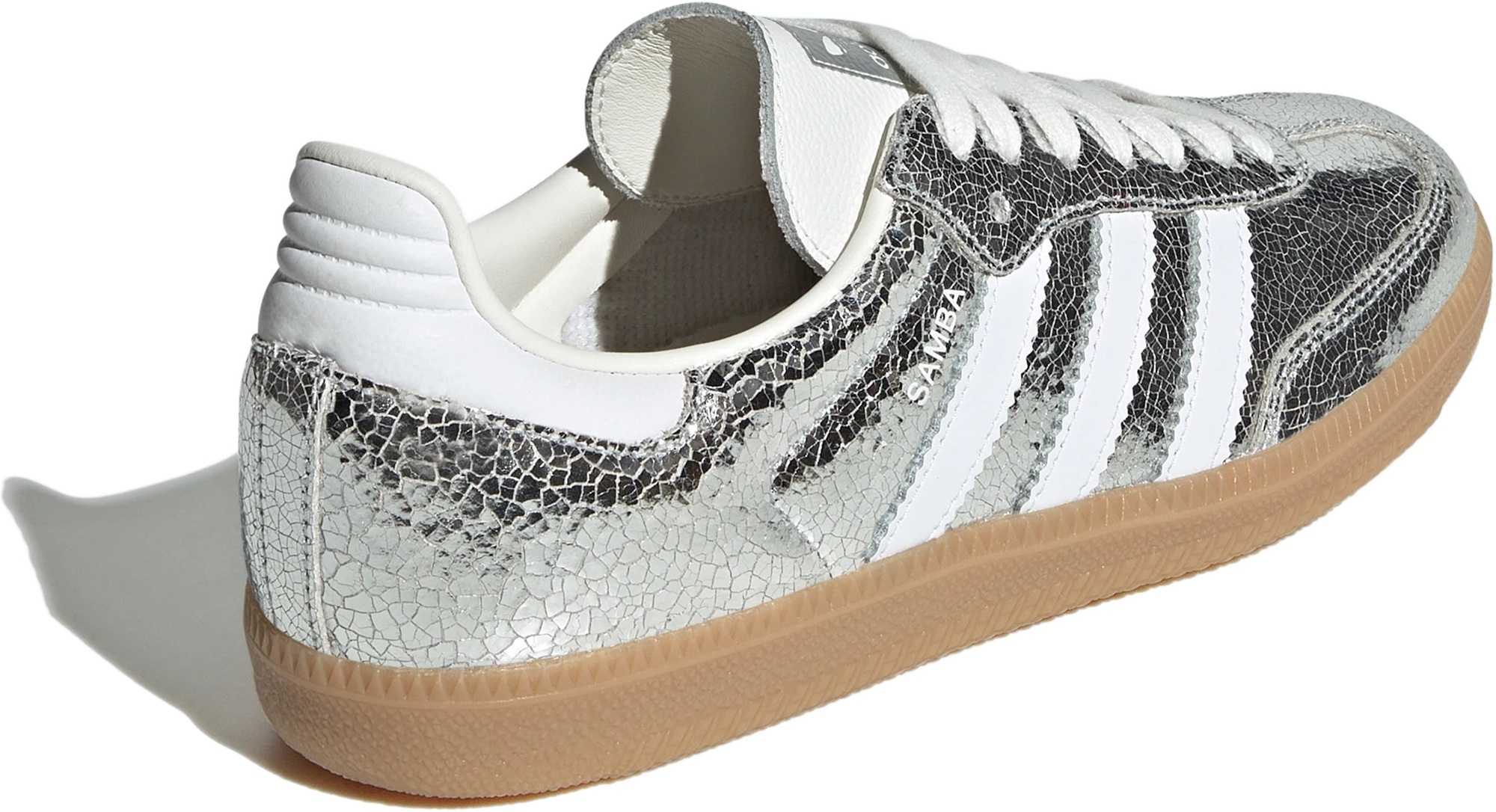 Кеди жіночі Adidas Samba Og W JR0035 40 (6.5 UK) сріблястіфото