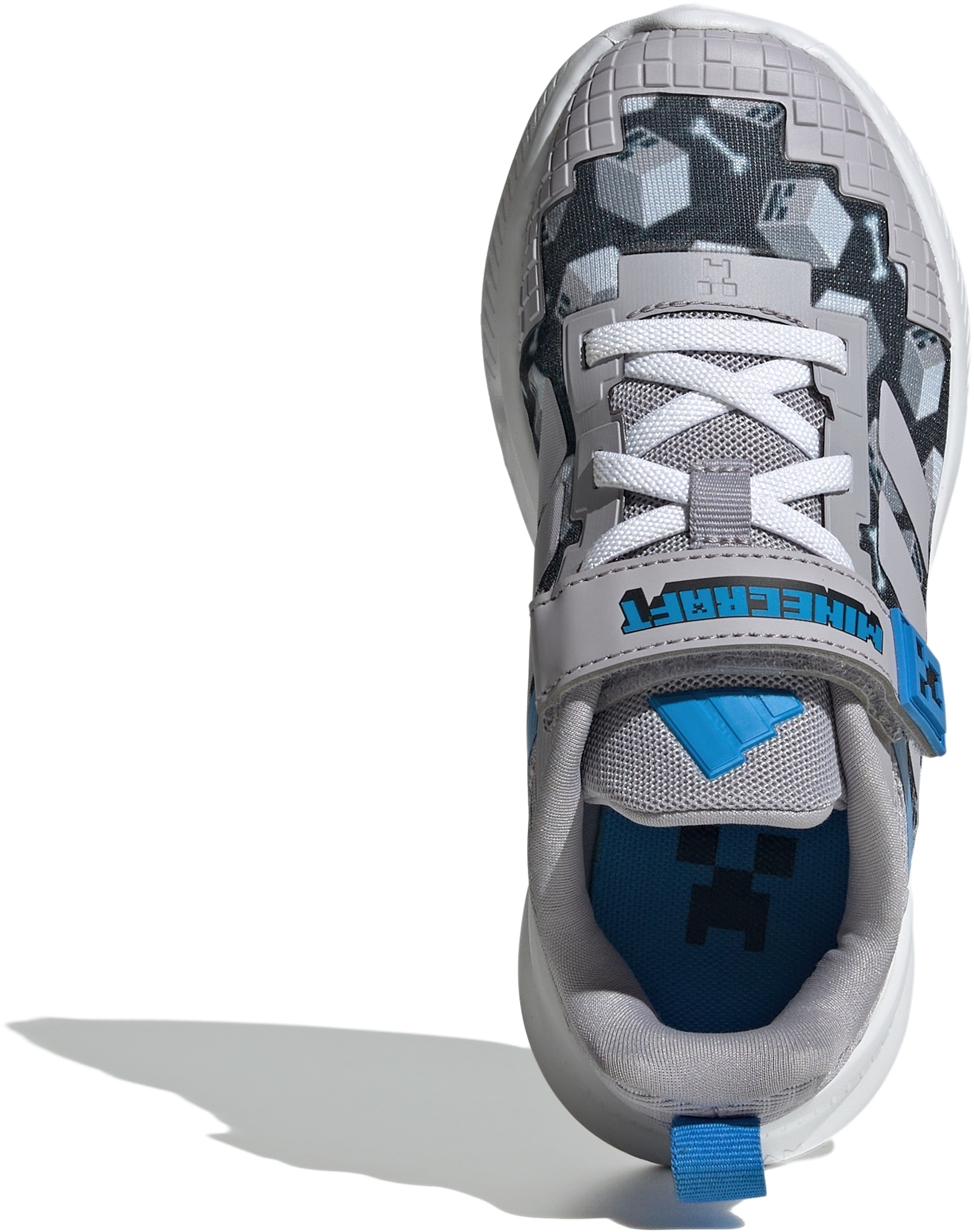 Кроссовки детские Adidas Minecraft Fortarun El C JR1945 33 (1 UK) серые фото 