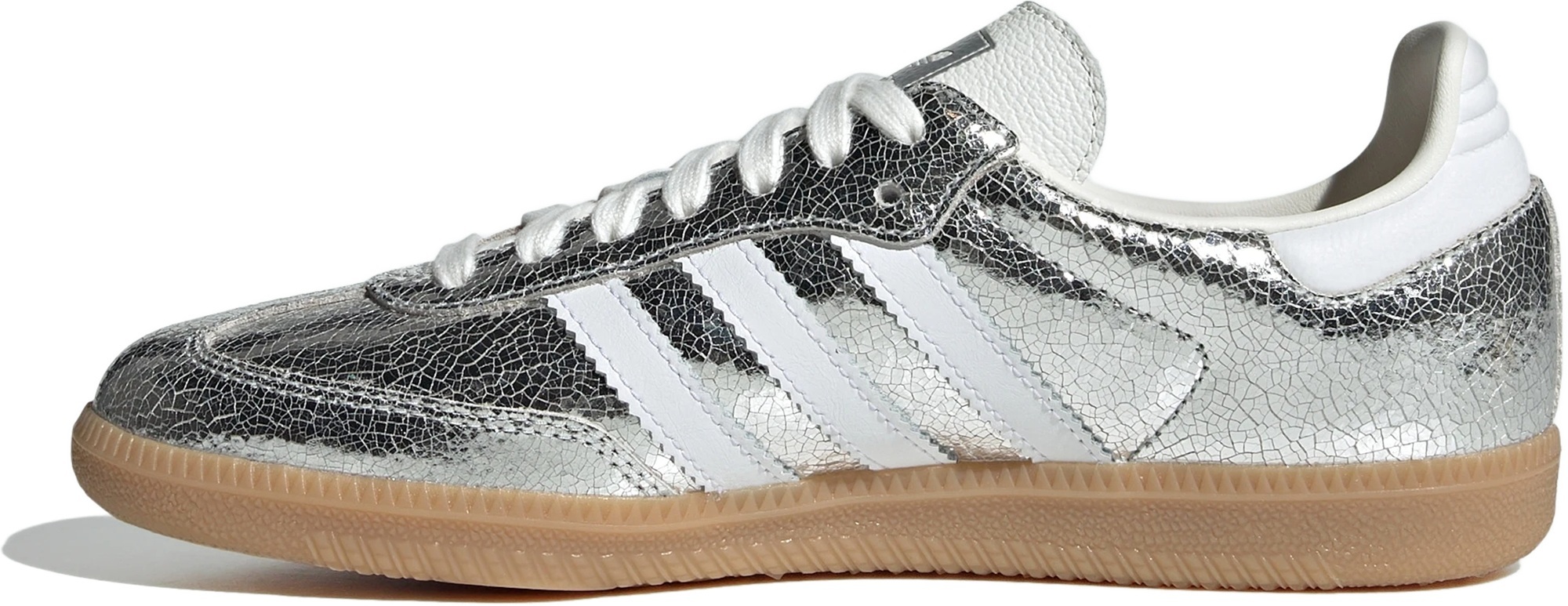 Кеды женские Adidas Samba Og W JR0035 40 2/3 (7 UK) серебристые фото 