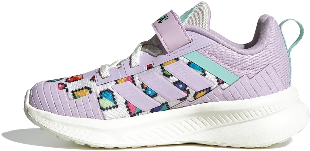 Кроссовки для девочек Adidas Minecraft Fortarun 4.0 Shoes Children C JR1950 28 (10K UK) лавандовые фото 