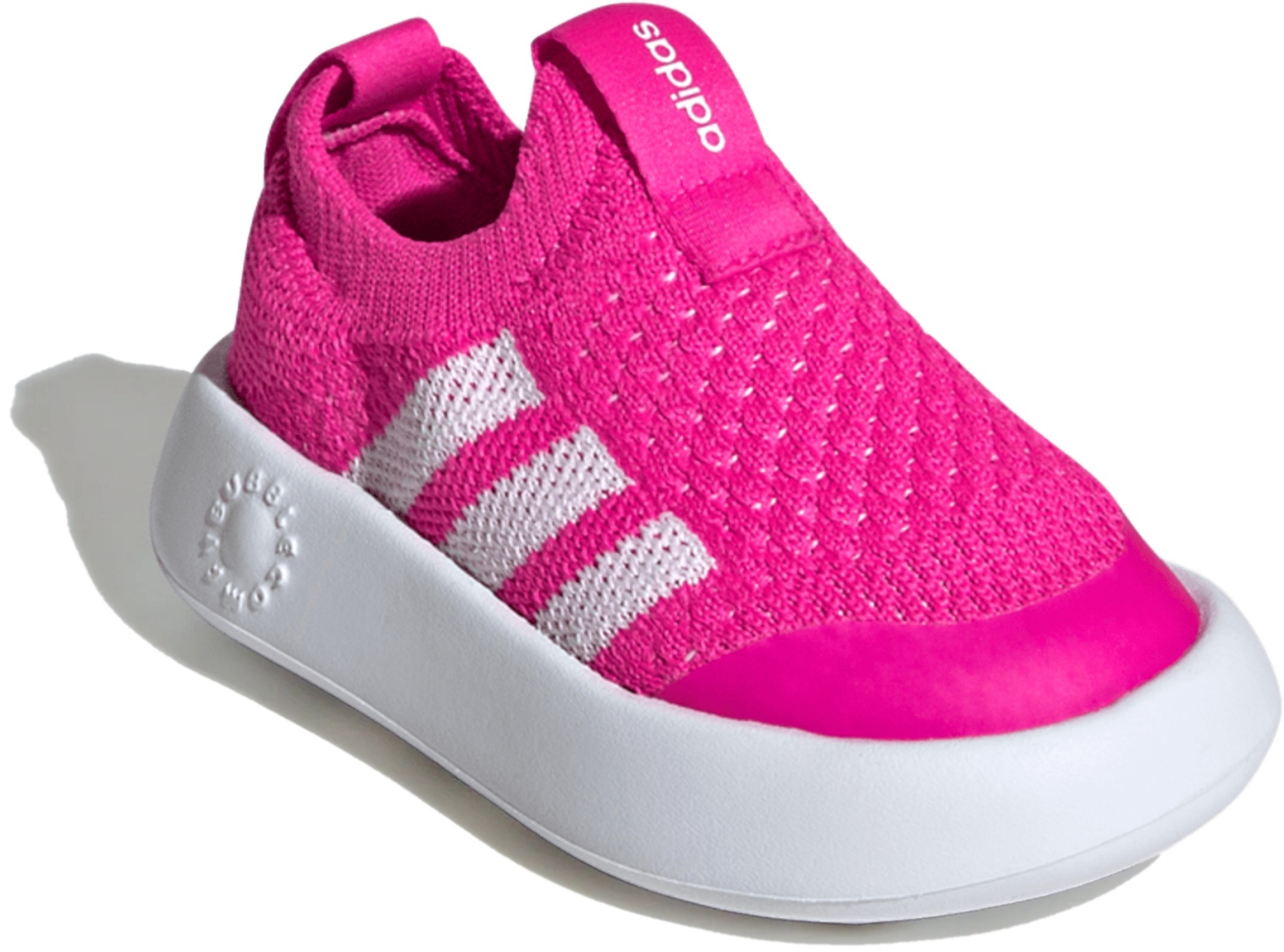 Слипоны детские для девочек Adidas Bubblecomfy I JR5991 26 (8.5K UK) розовые фото 