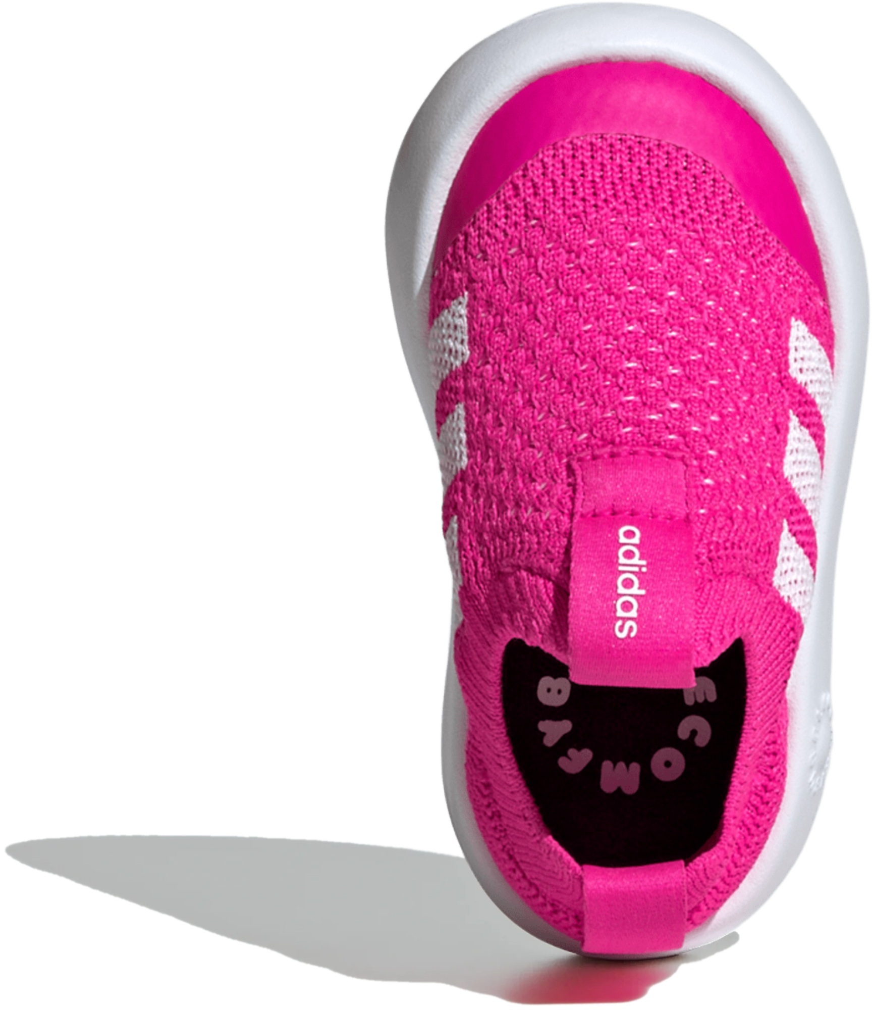 Слипоны детские для девочек Adidas Bubblecomfy I JR5991 23.5 (6.5K UK) розовые фото6