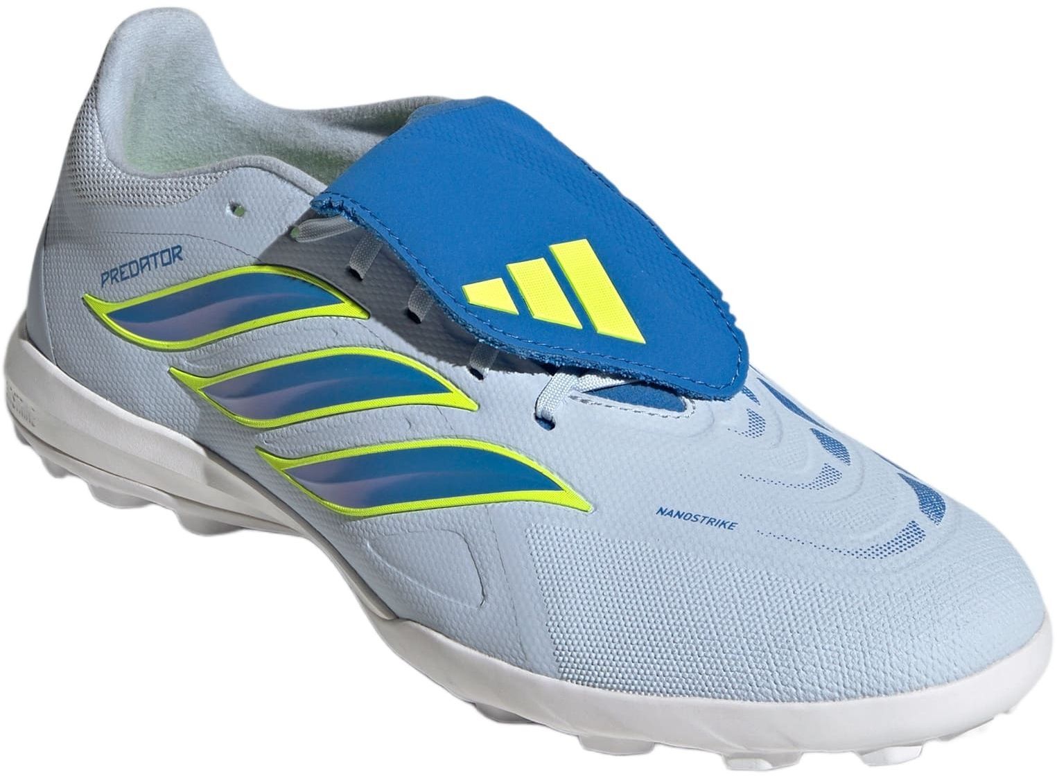 Сороконожки Adidas Predator League Ft Tf JR7874 42 (8 UK) голубые фото 