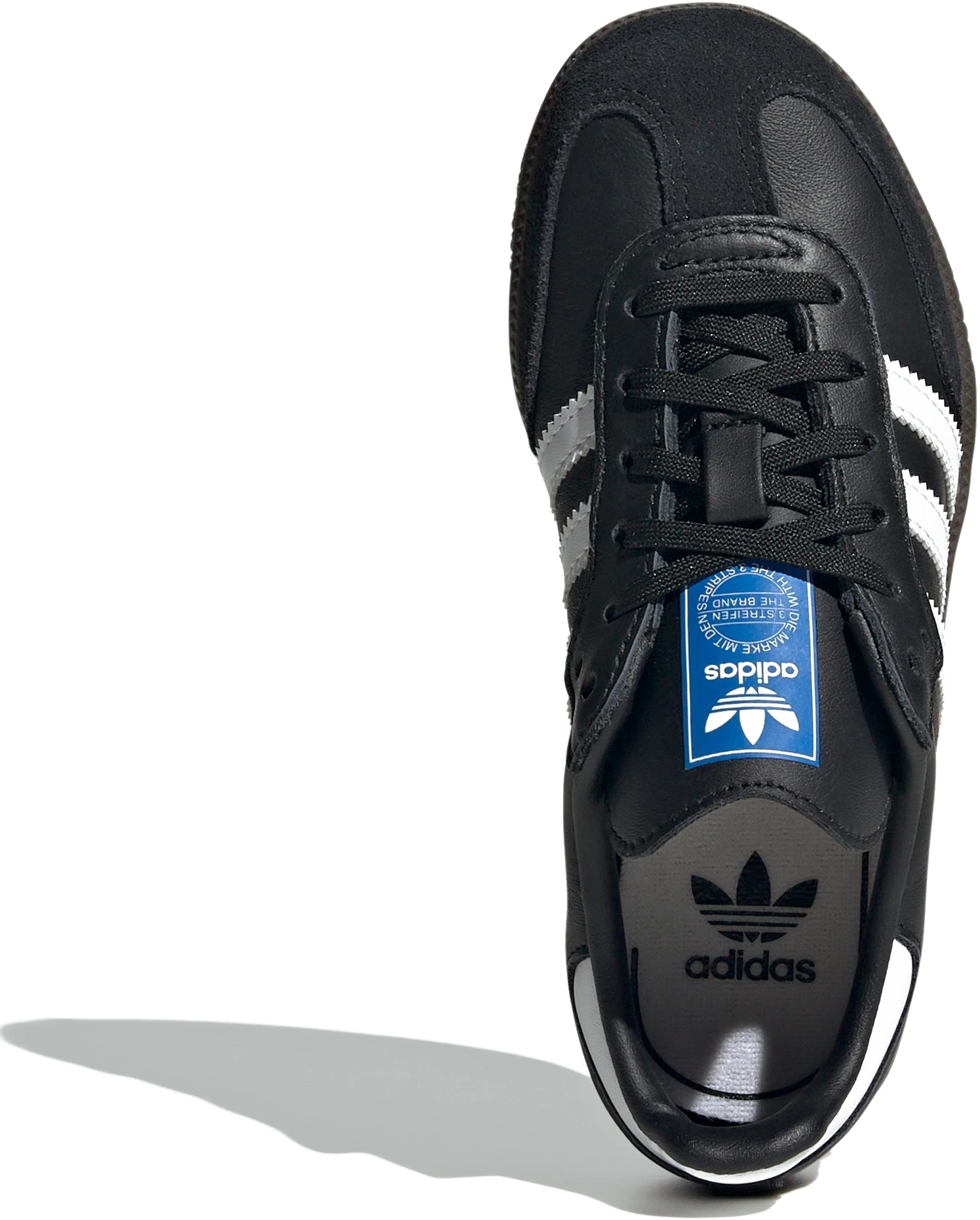 Кеды детские Adidas Samba Og C IE3678 31 (12.5K UK) черные фото 5