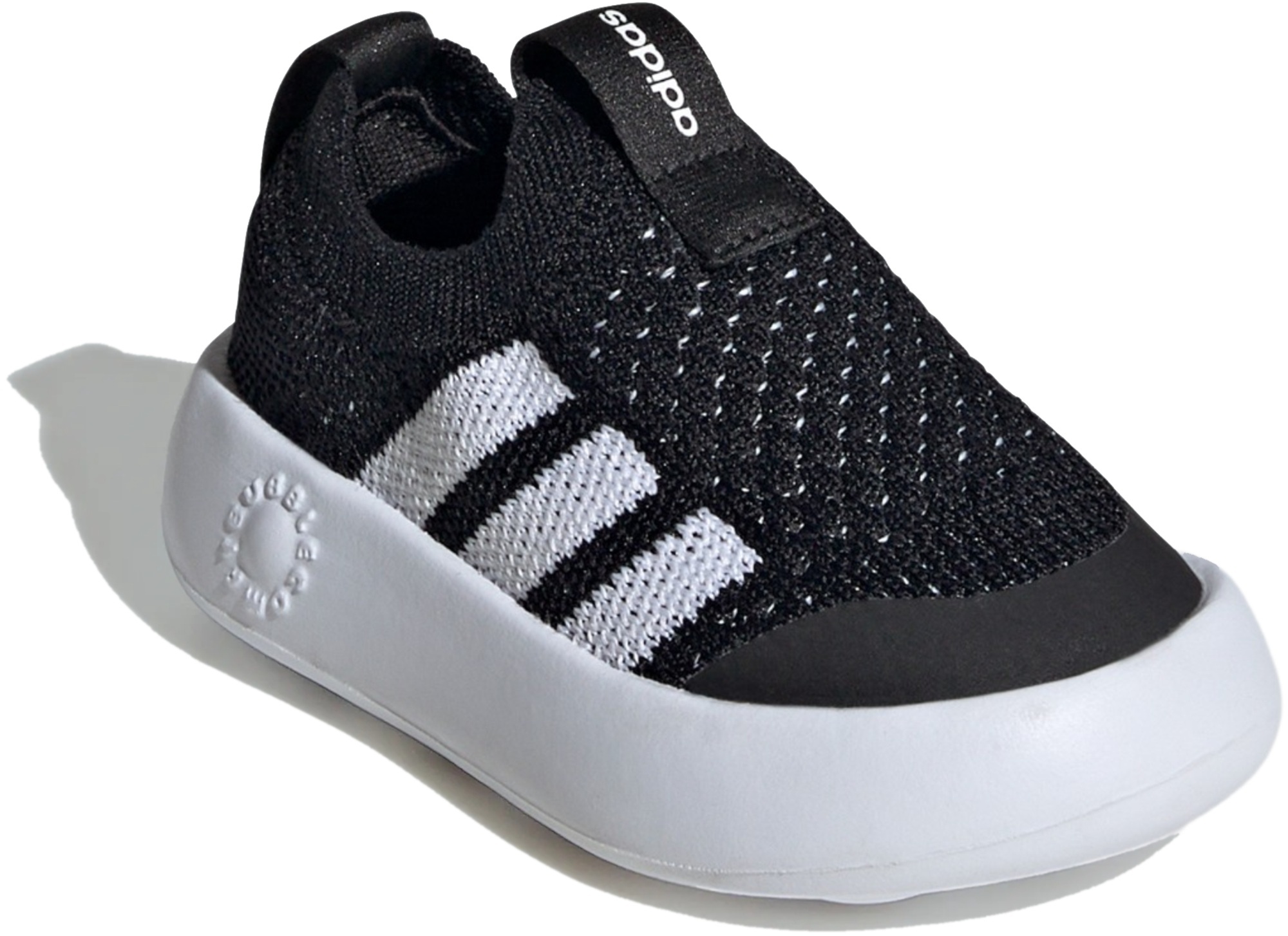 Сліпони дитячі Adidas Bubblecomfy I IH1264 25 (7.5K UK) чорні фото4