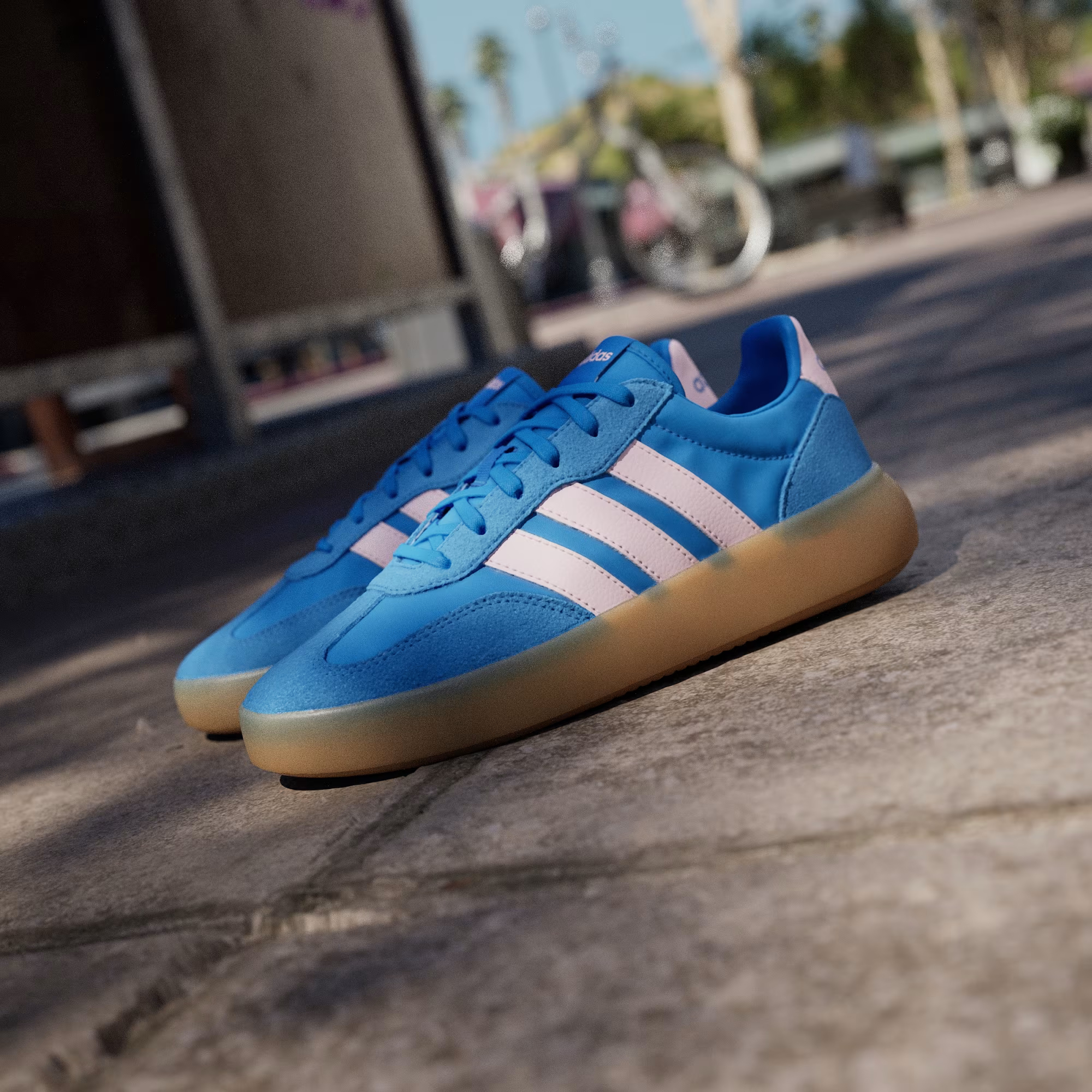 Кеды женские Adidas Barreda Decode IH1442 41 1/3 (7.5 UK) синие фото 