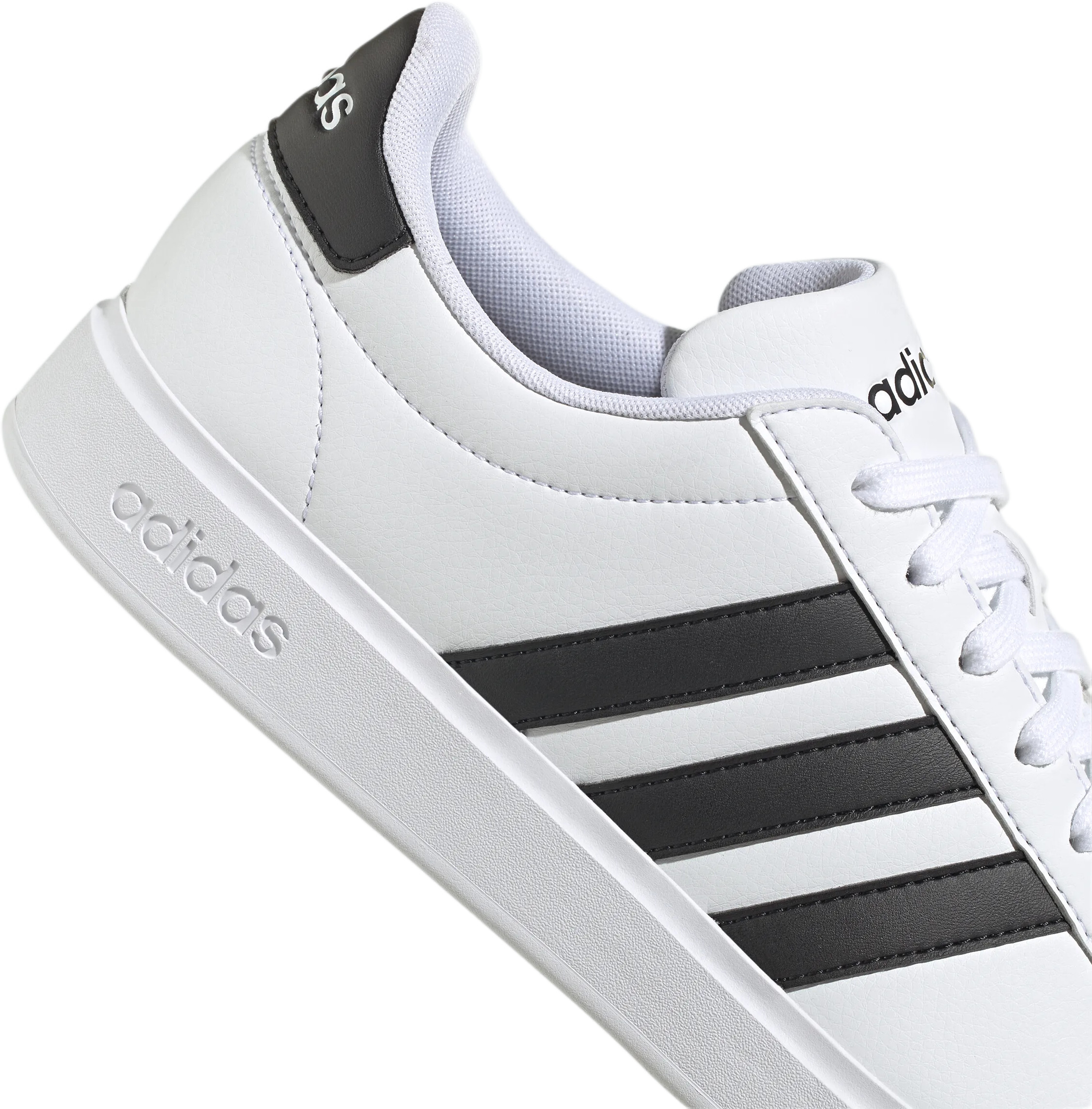 Кеды мужские Adidas Grand Court 3.0 IH1472 40 (6.5 UK) белые фото 