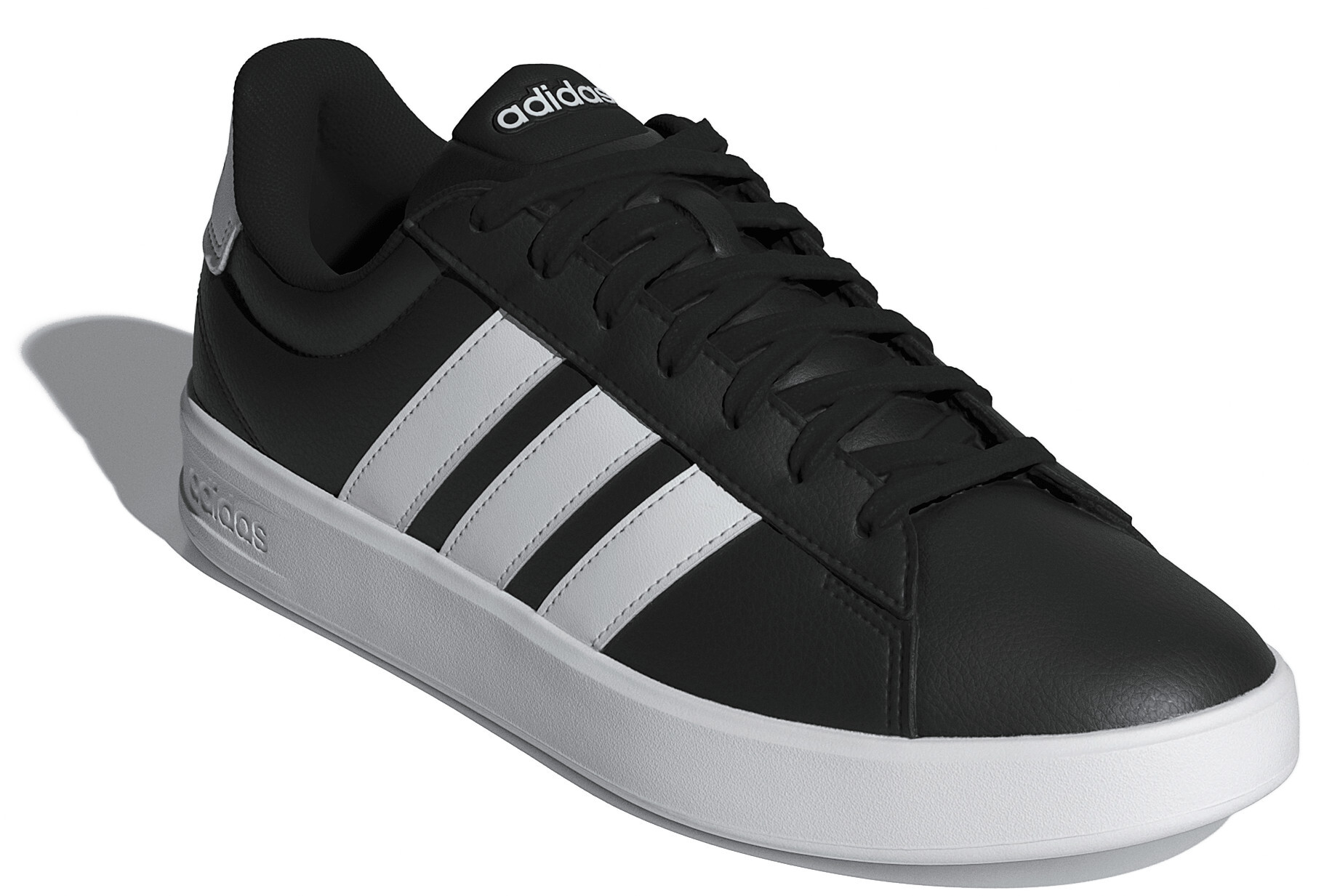 Кеды мужские Adidas Grand Court 3.0 IH1473 42 (8 UK) черные фото 4