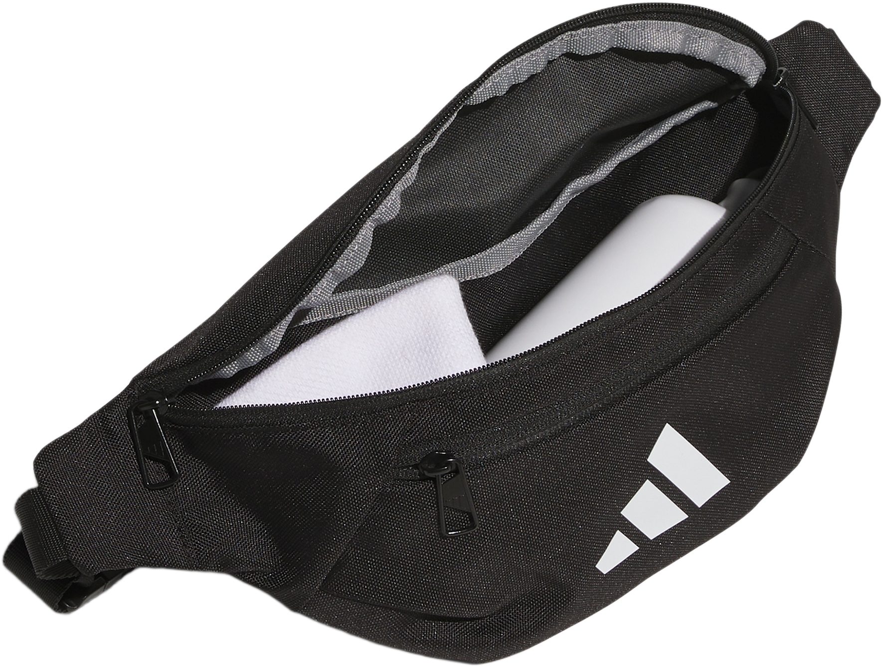 Сумка поясная Adidas Essentials Waist Bag JM7155 NS черная фото 4