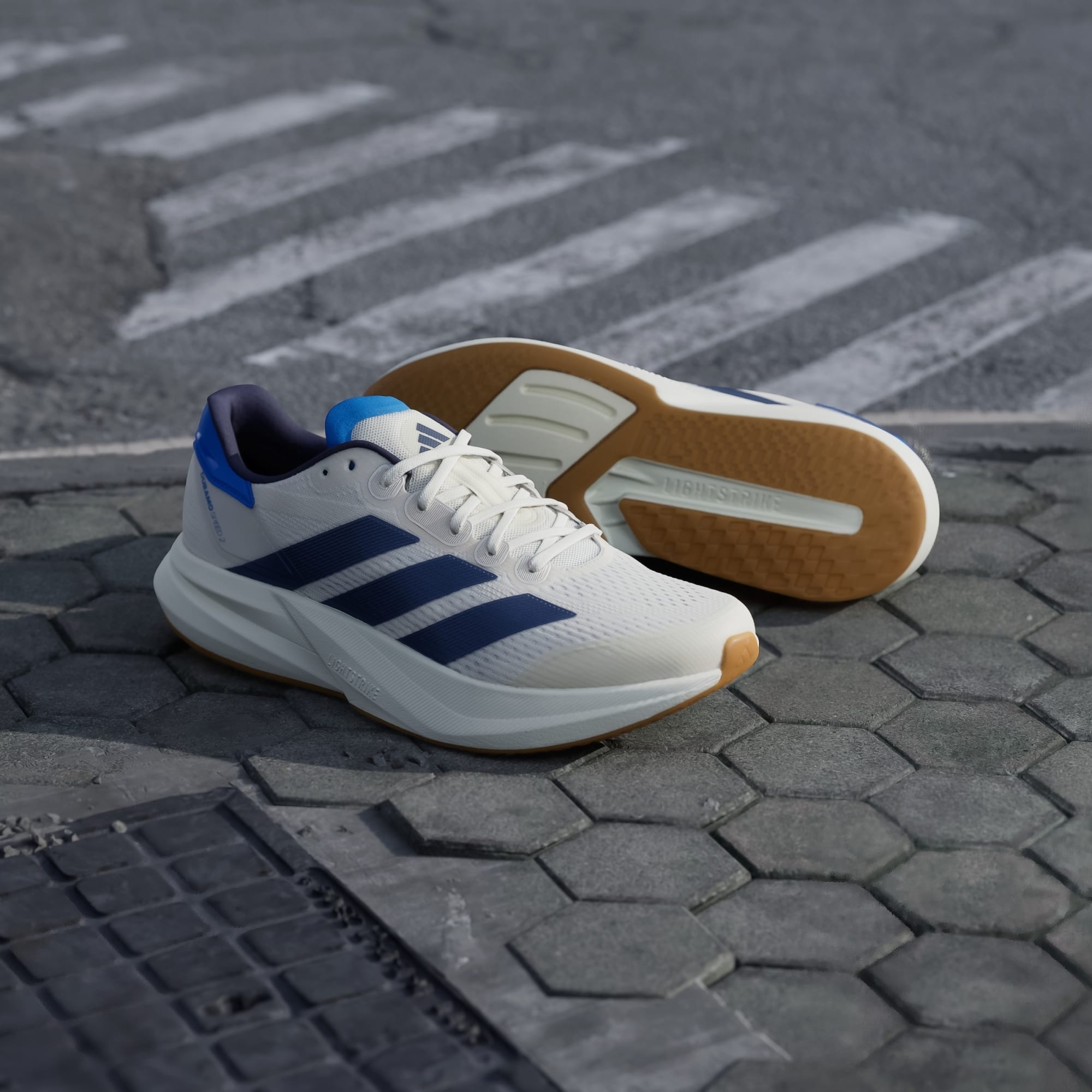 Кроссовки мужские Adidas Duramo Speed 2 M JP9223 40 (6.5 UK) молочные фото 