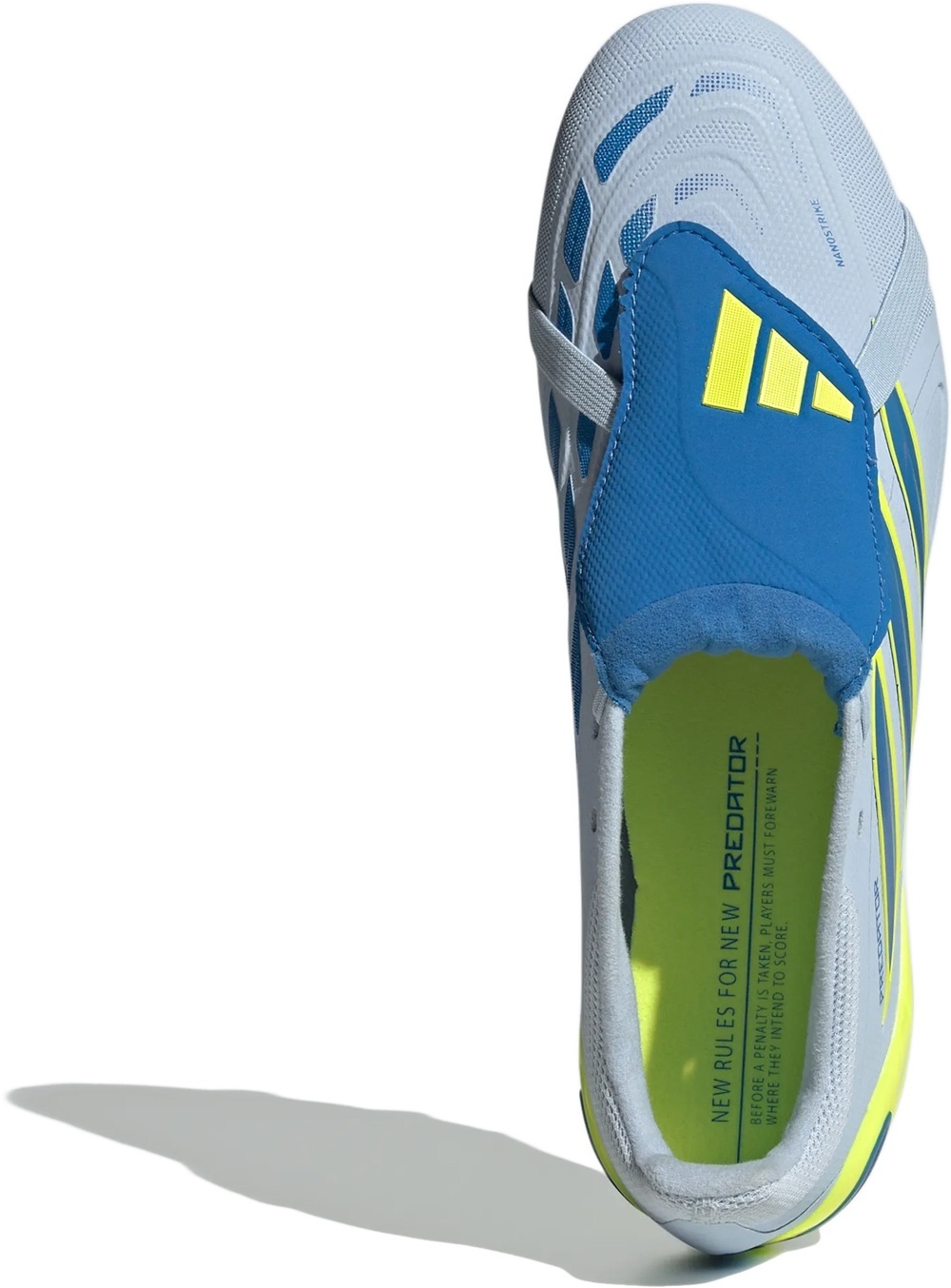 Бутсы Adidas Predator League Ft Fg JS0423 44 (9.5 UK) голубые фото 