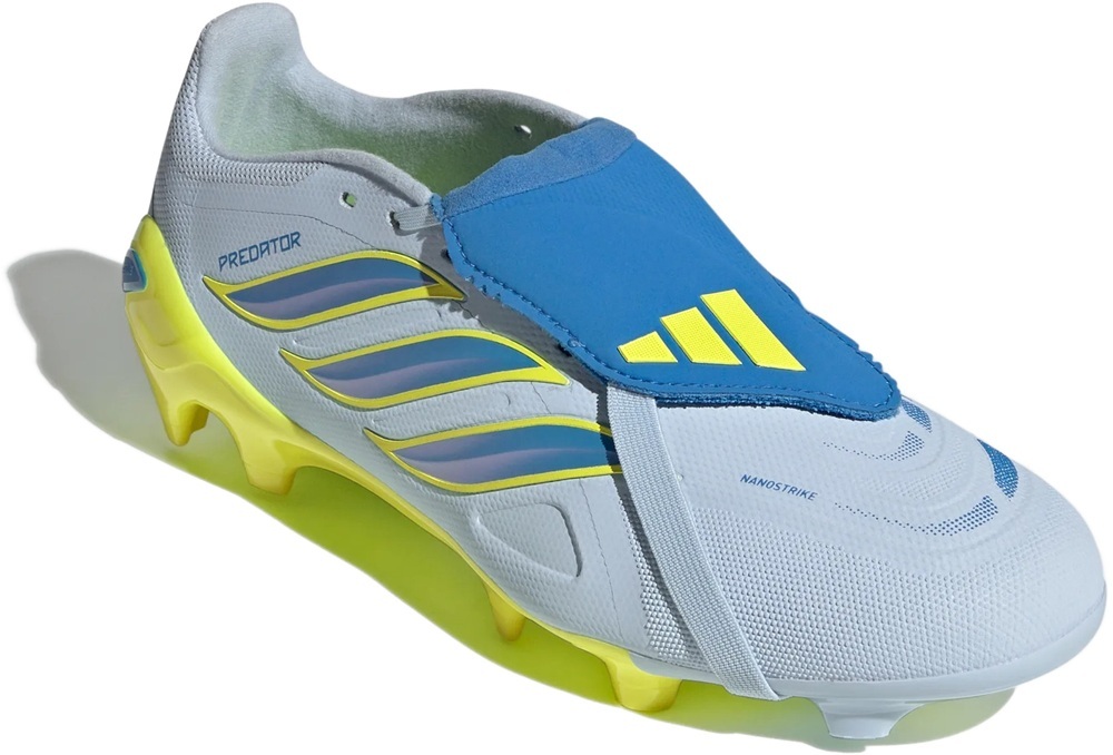 Бутсы Adidas Predator League Ft Fg JS0423 42 (8 UK) голубые фото 