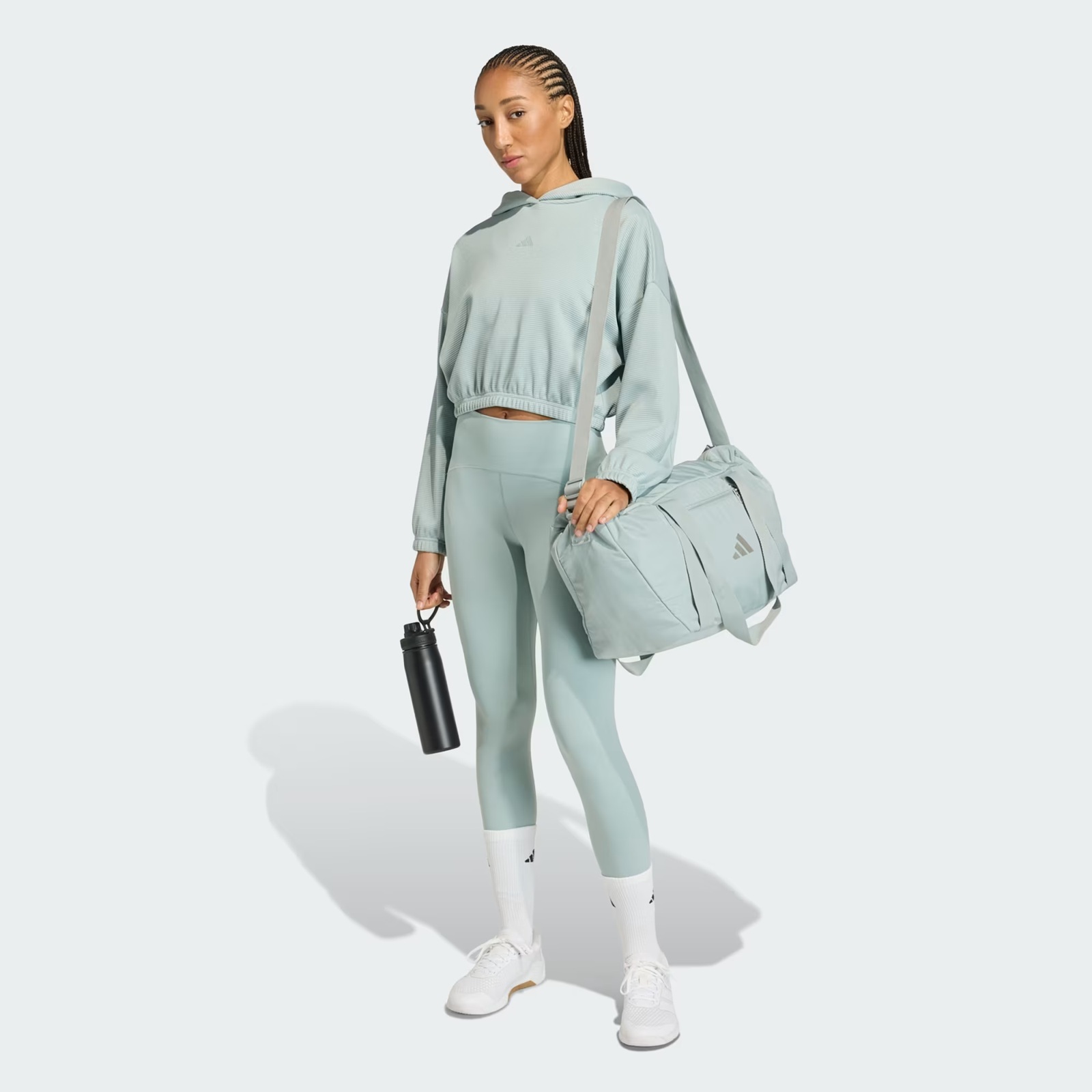 Сумка женская Adidas Adidas Sp Bag JZ7419 NS серая фото 7