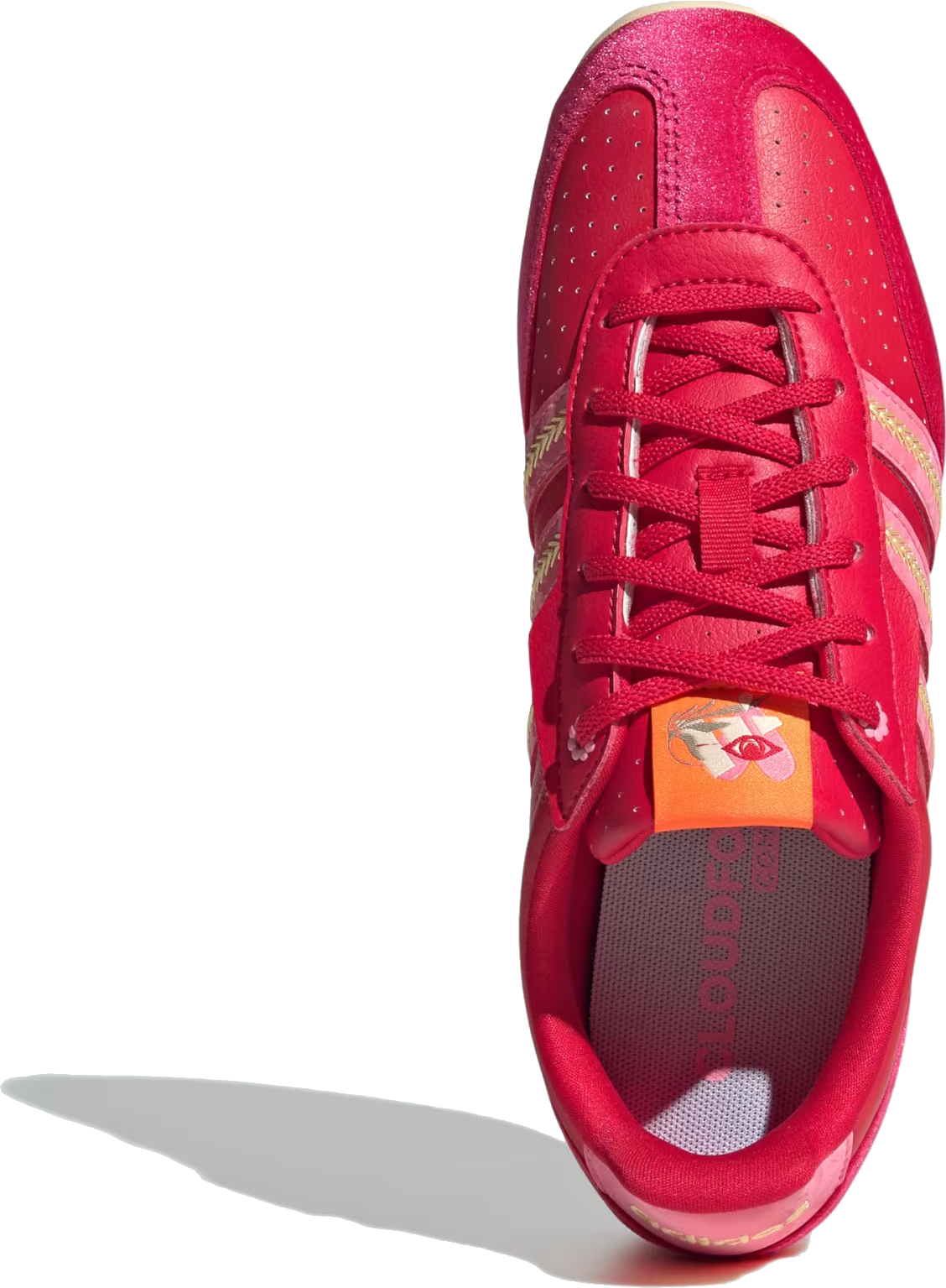 Кеды женские Adidas Barreda Lo KI3362 37 1/3 (4.5 UK) красные фото 6