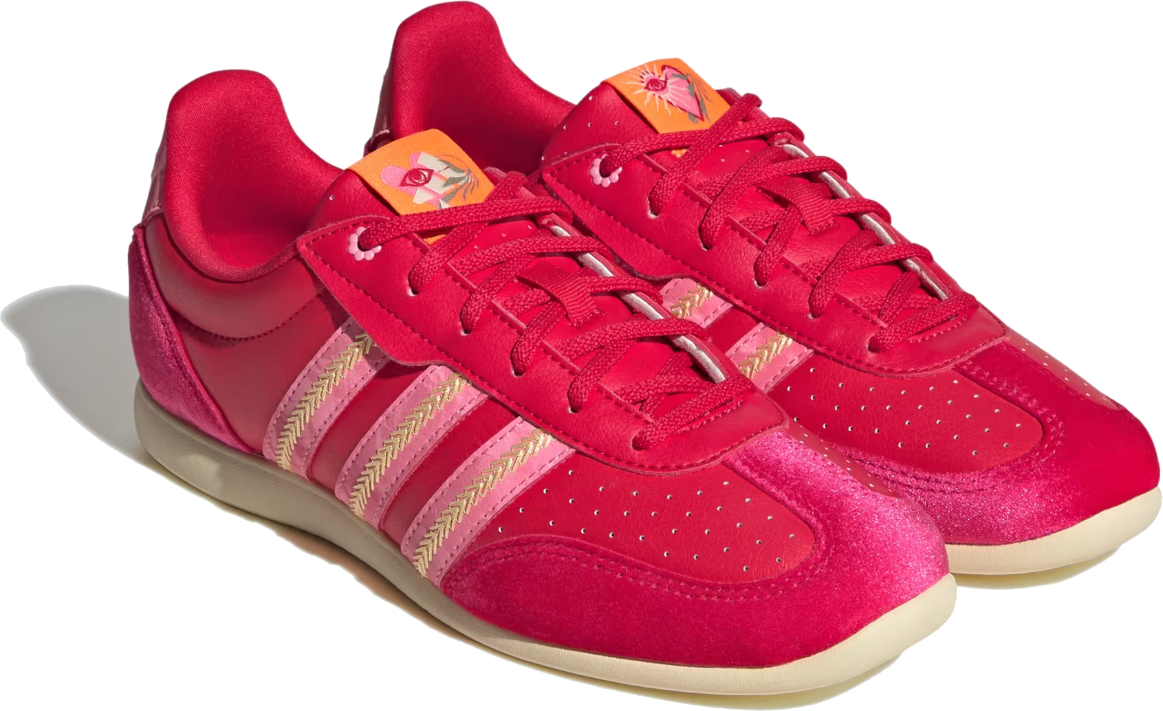 Кеды женские Adidas Barreda Lo KI3362 37 1/3 (4.5 UK) красные фото 5