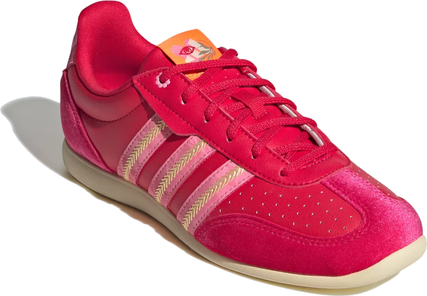 Кеды женские Adidas Barreda Lo KI3362 37 1/3 (4.5 UK) красные фото 3
