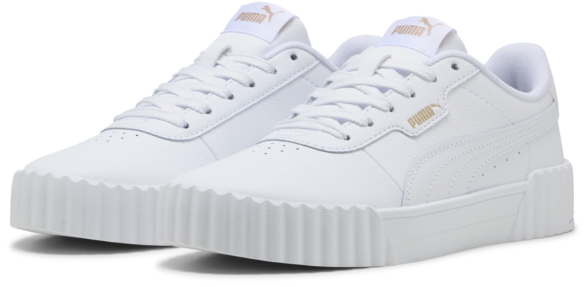 Кеды женские Puma Carina 3.0 400365-01 35.5 (3 UK) белые фото 4