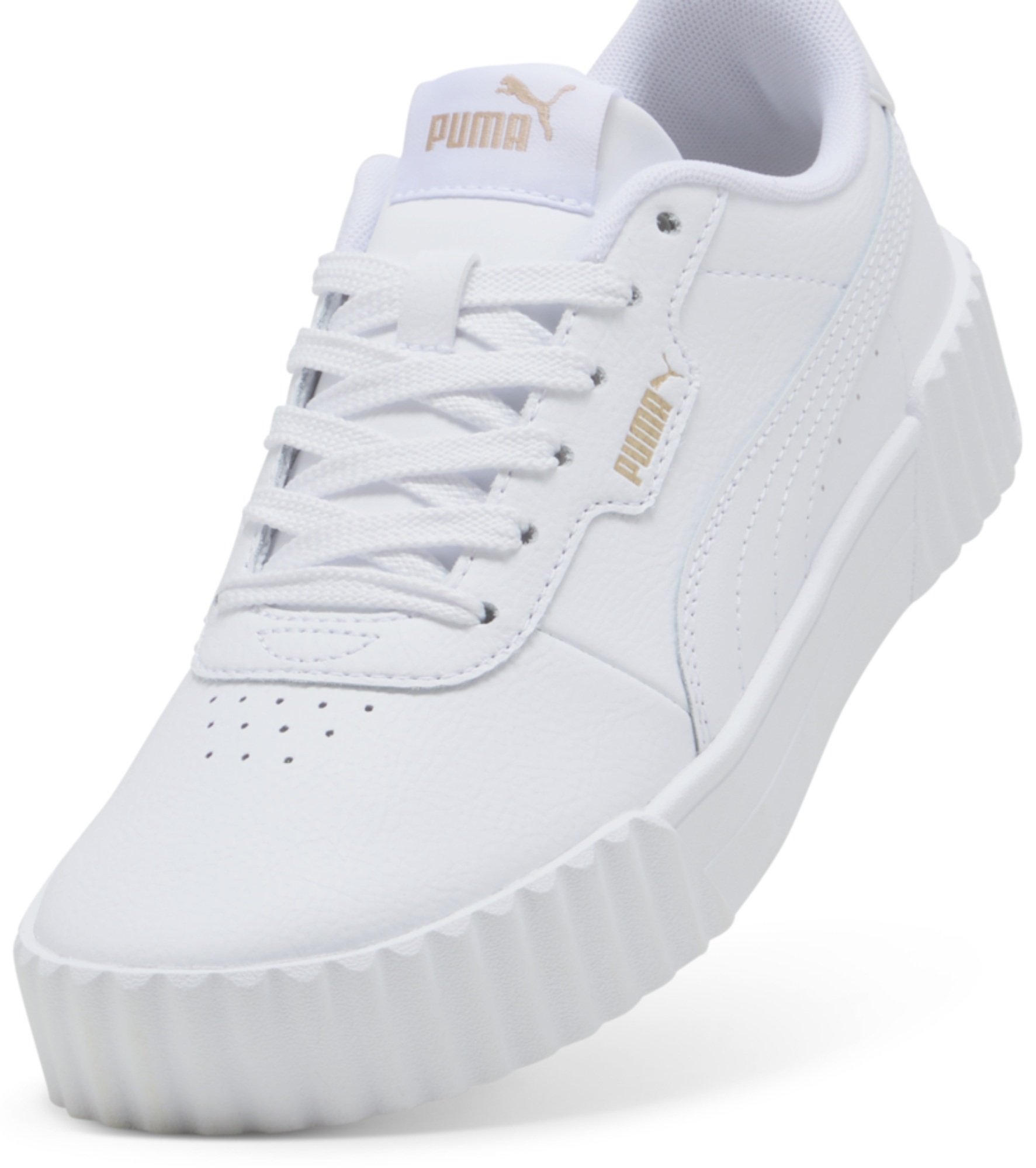 Кеды женские Puma Carina 3.0 400365-01 38 (5 UK) белые фото4