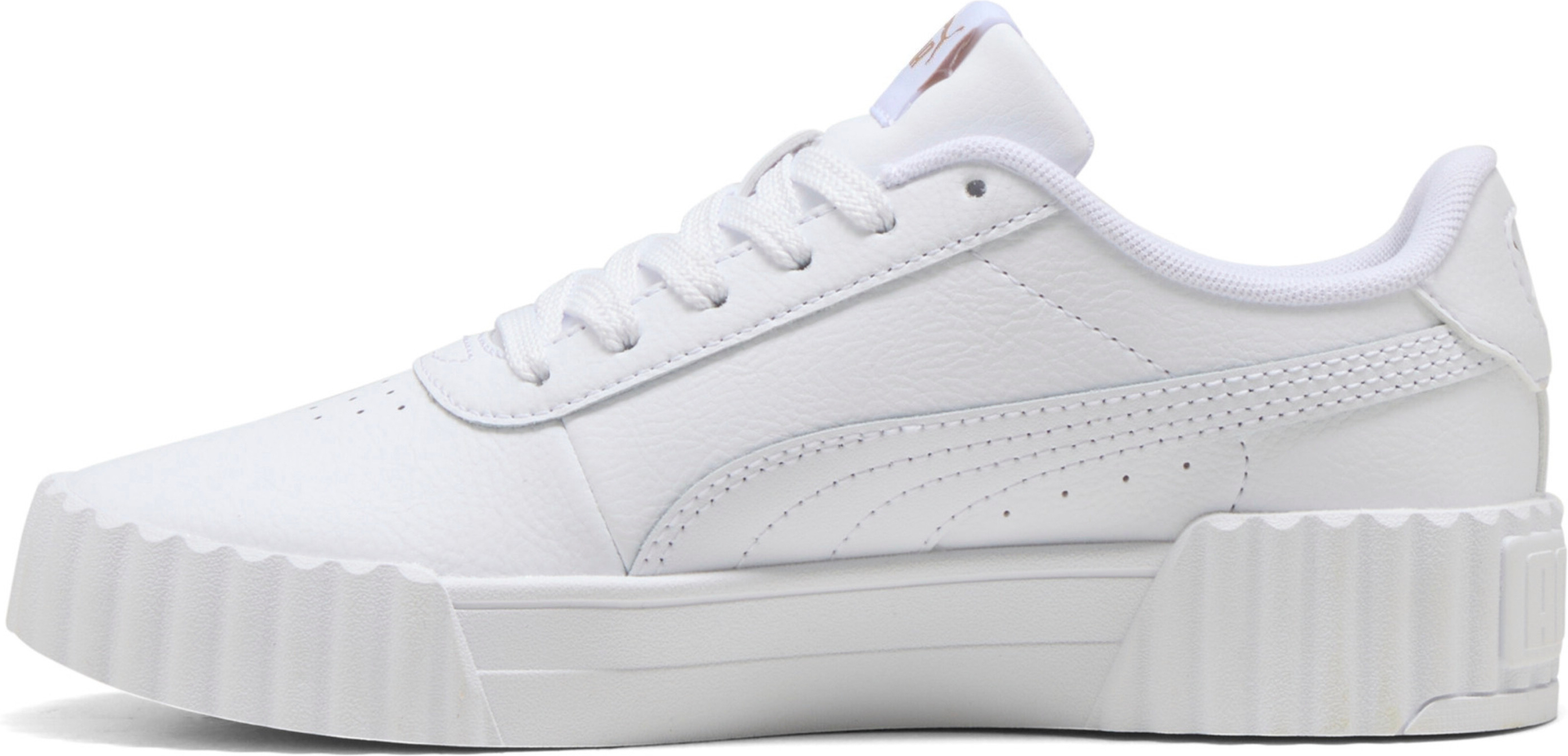 Кеды подростковые Puma Carina 3.0 Jr 401476-01 35.5 (3 UK) белые фото 2