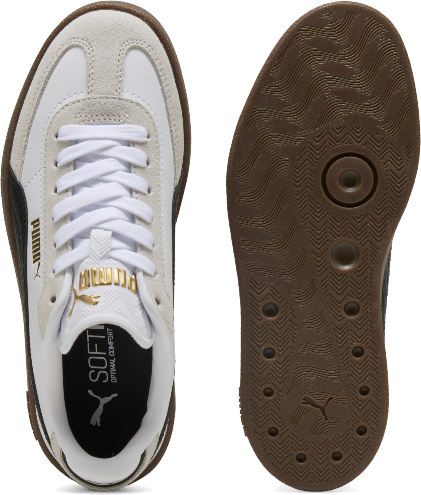 Кеды подростковые Puma Club II Era Jr 401489-02 35.5 (3 UK) белые фото 4