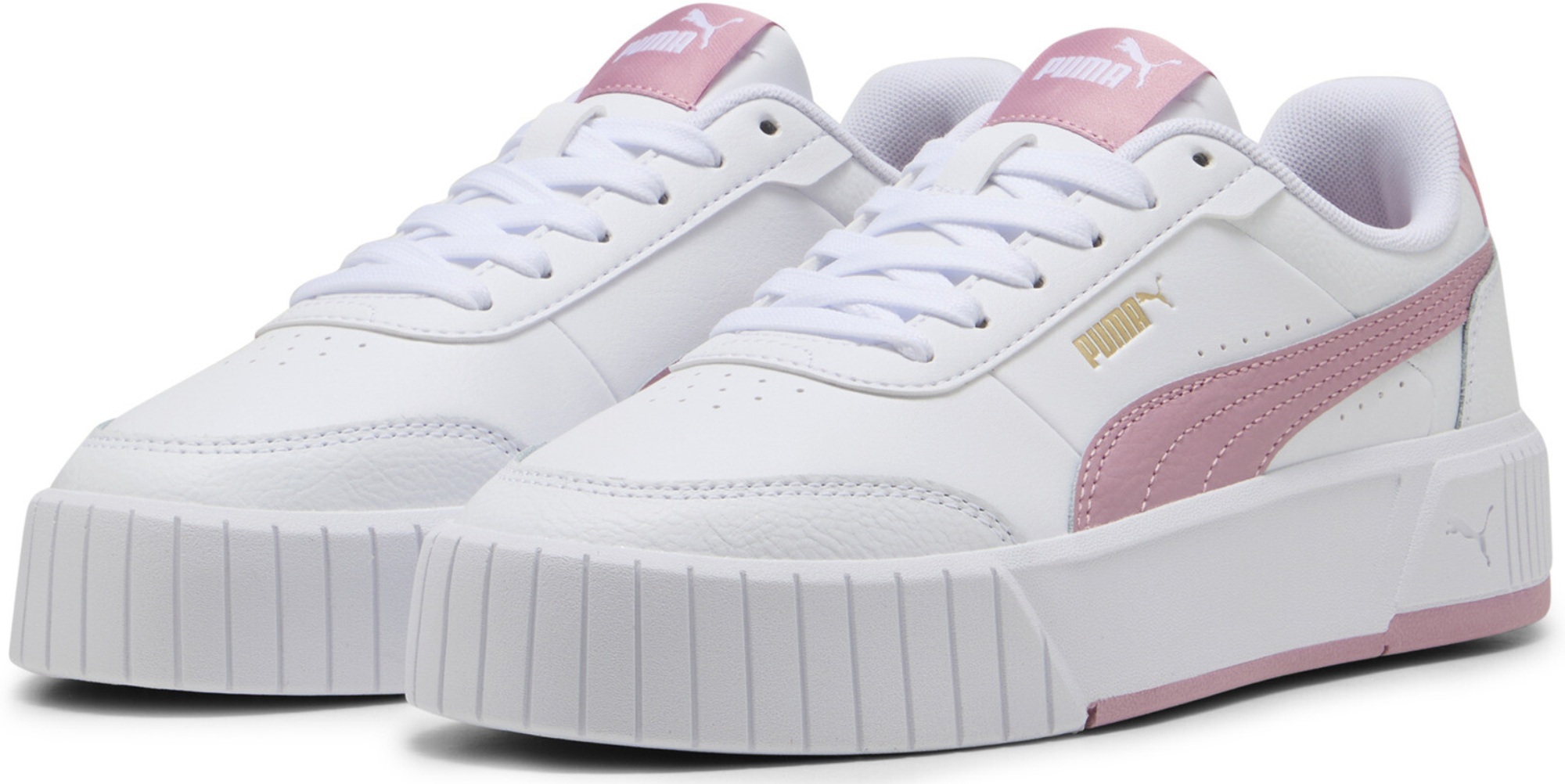 Кеды женские Puma Carina Mia 402637-04 35.5 (3 UK) белые фото 5