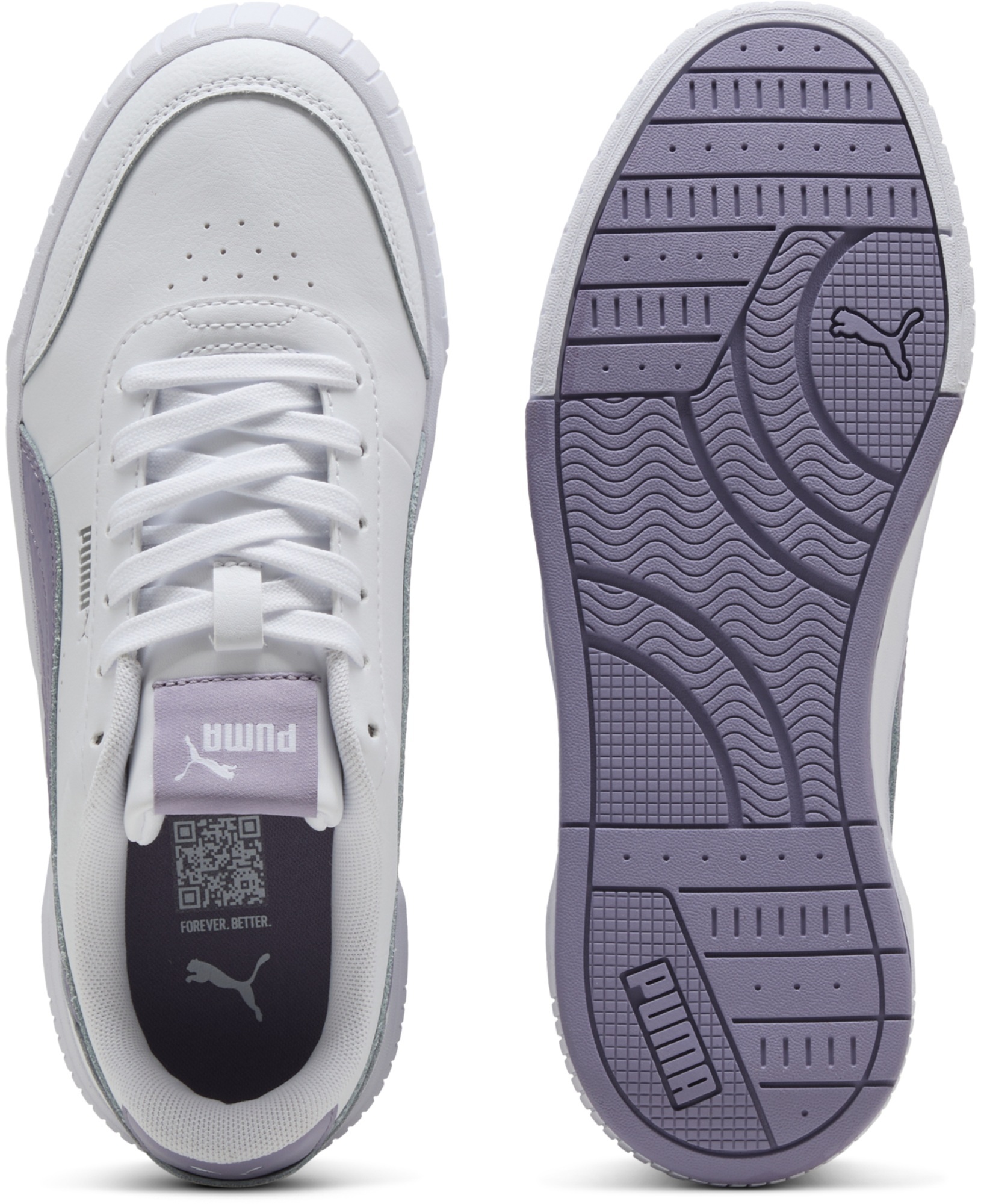 Кеды женские Puma Carina Mia 402637-14 35.5 (3 UK) белые фото 4